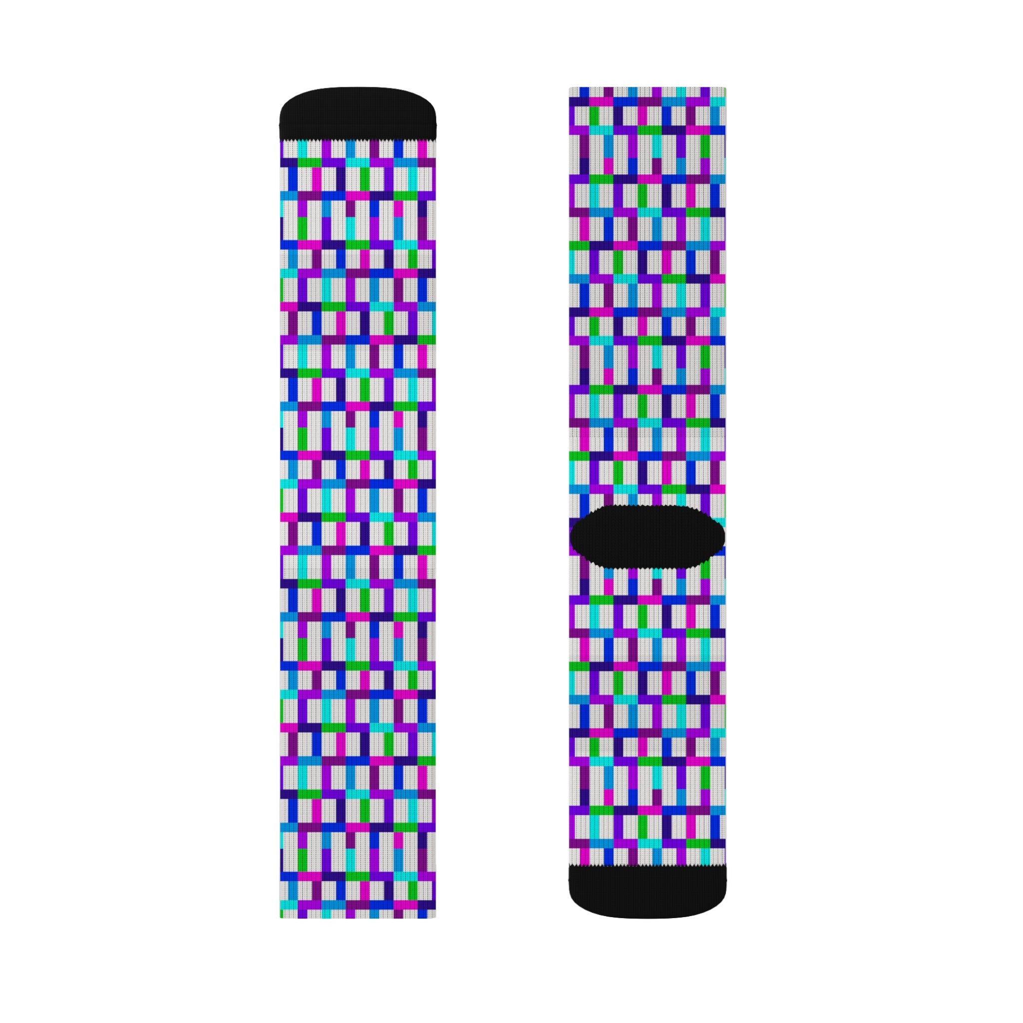Colorful Sublimation Socks | Fun Gift for Fashion Lovers, Cozy Everyday Wear, Unique Holiday Present, Vibrant Patterns, Stylish Accessories