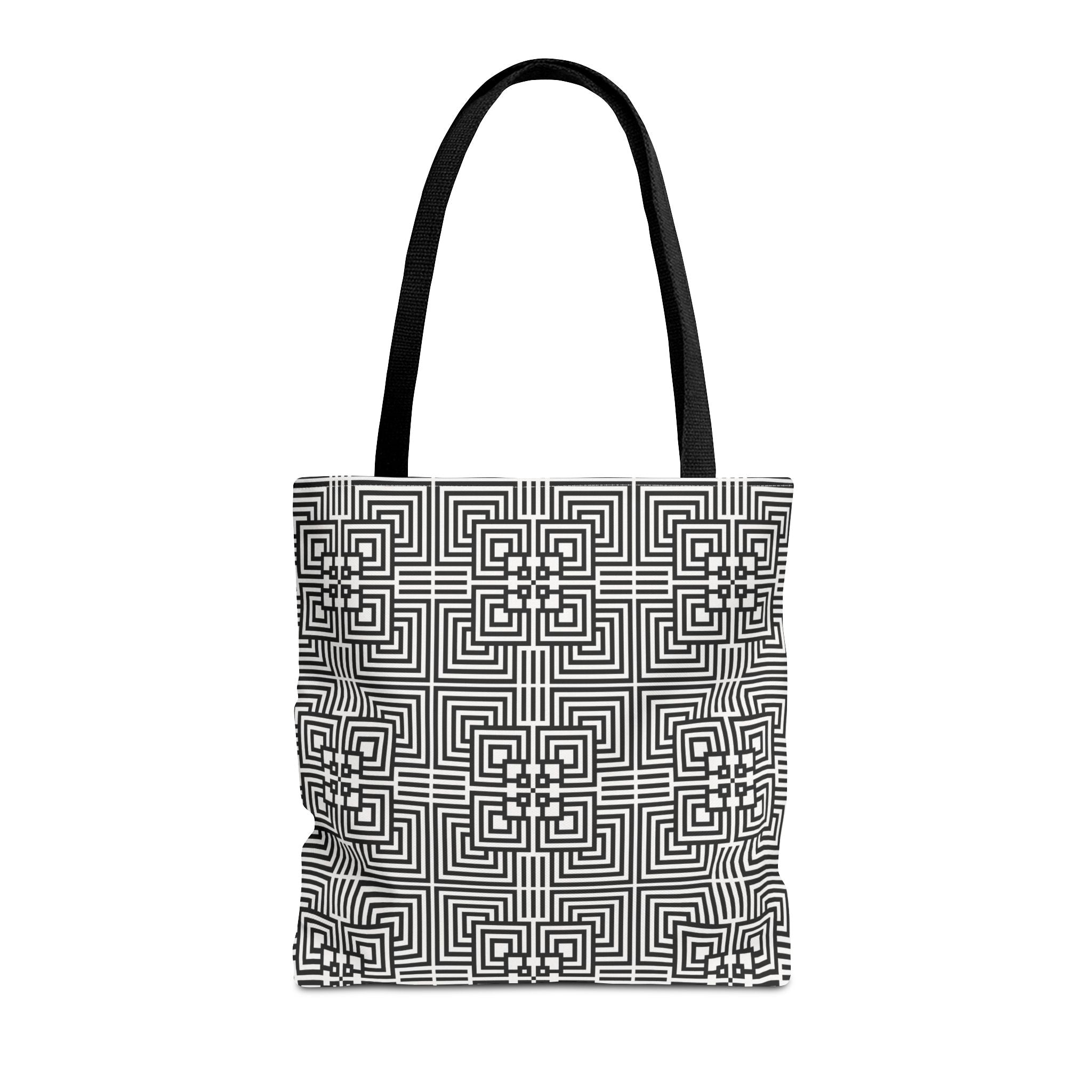 Chic Geometric Tote Bag, Stylish Eco-Friendly Bag, Perfect for Shopping, Beach, Gym, Gifts, Everyday Use