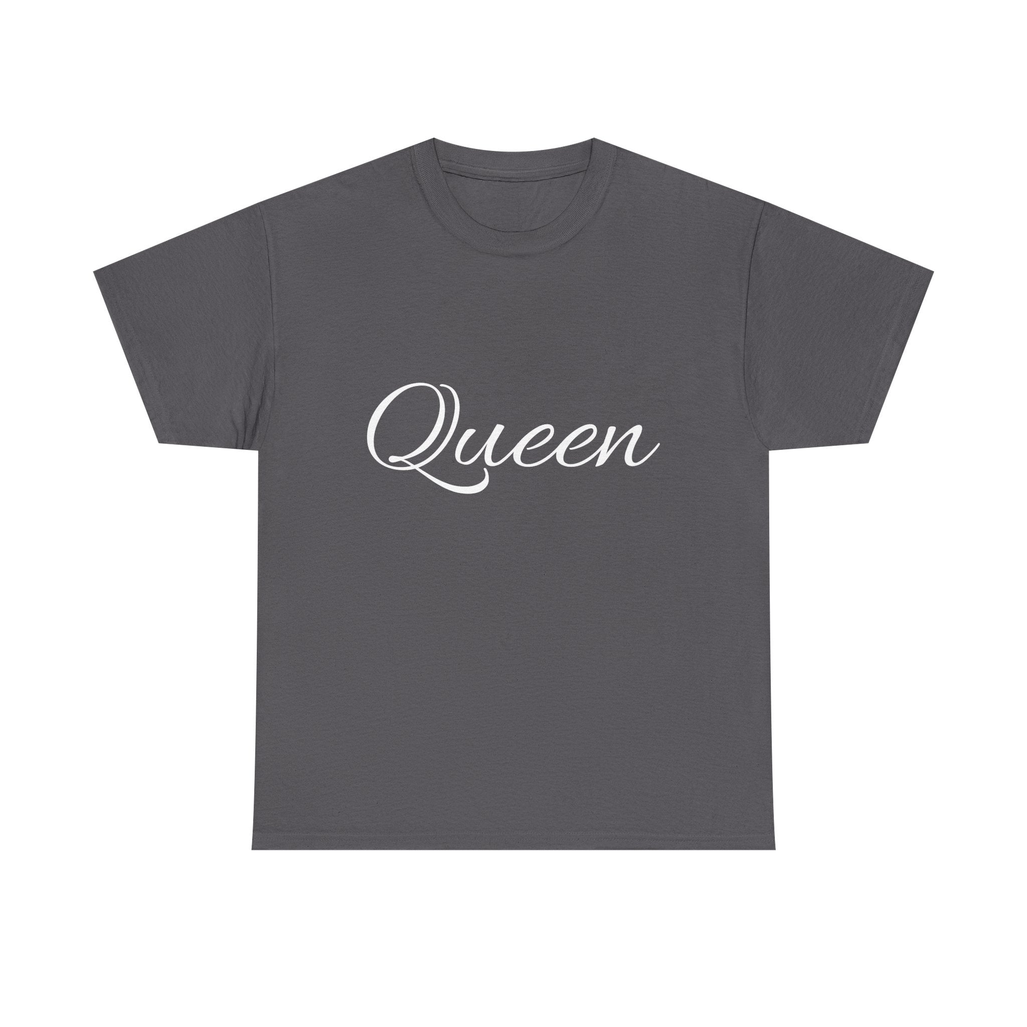 Queen Unisex Heavy Cotton Tee, Stylish Tee, Gift for Her, Casual Wear, Birthday Gift, Women’s Fashion