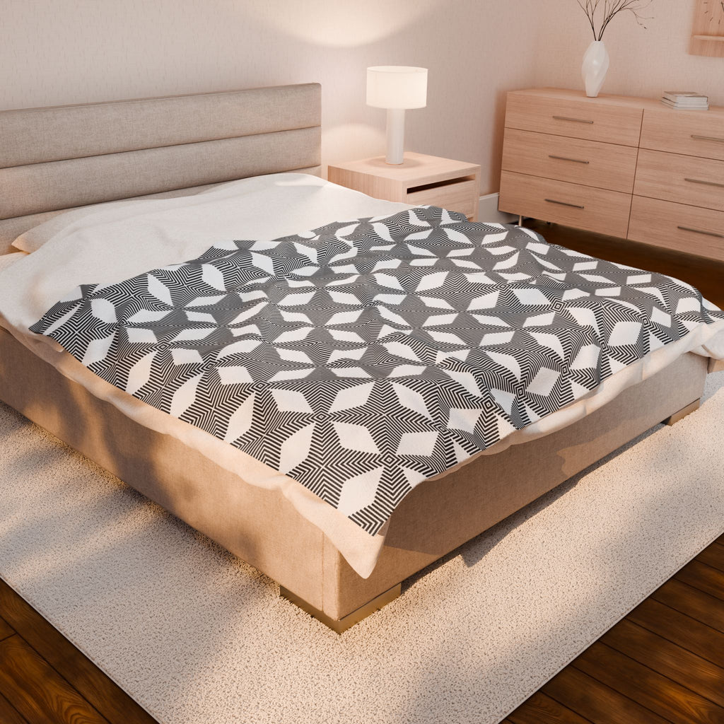 Cozy Velveteen Plush Blanket for Home, Soft Throw Blanket, Perfect for Gifts, Holiday Comfort, Warm Decorative Blanket