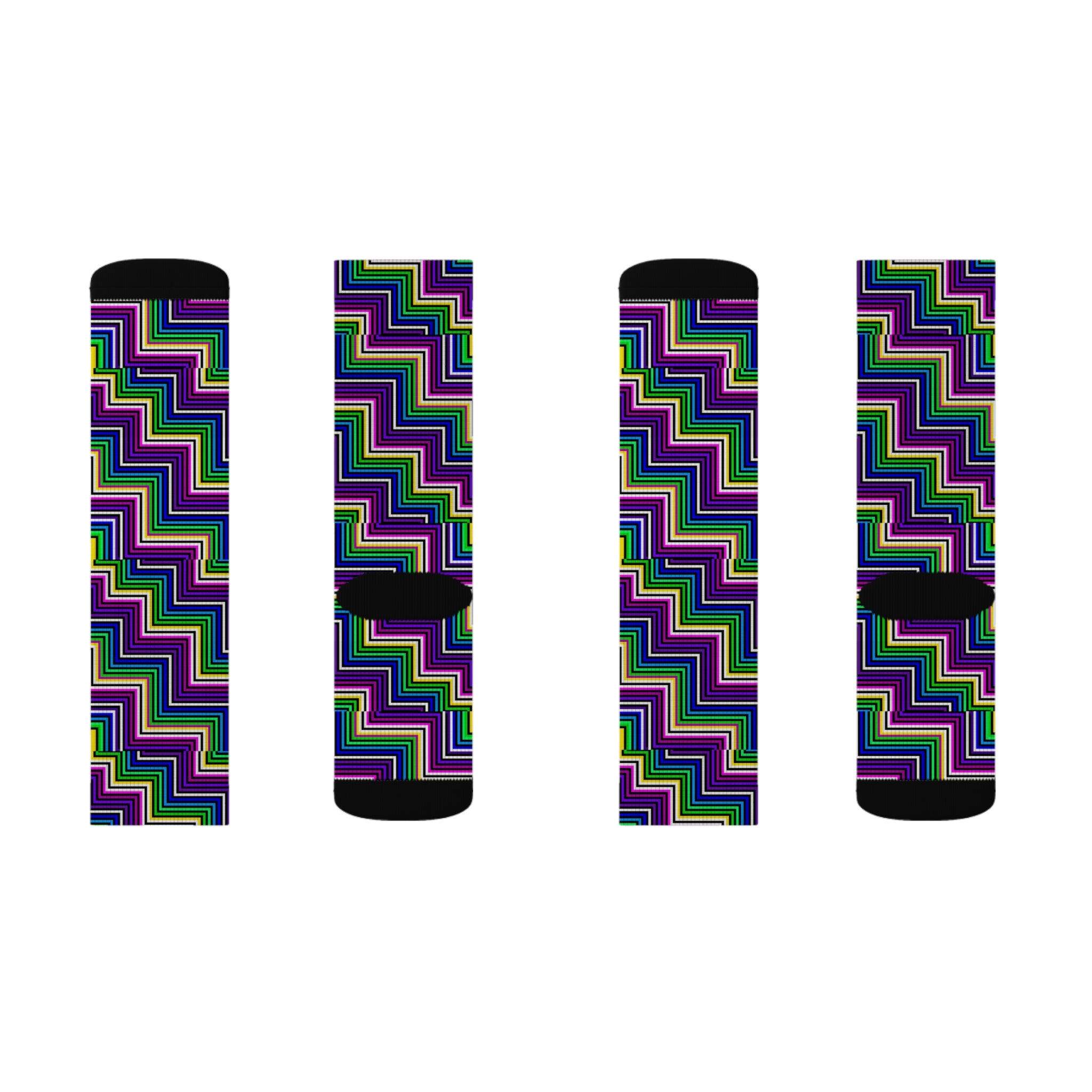 Vibrant Zigzag Sublimation Socks, Stylish Crew Socks, Unique Gift for Fashion Lovers, Cozy Casual Wear, Perfect for Holidays and [...]