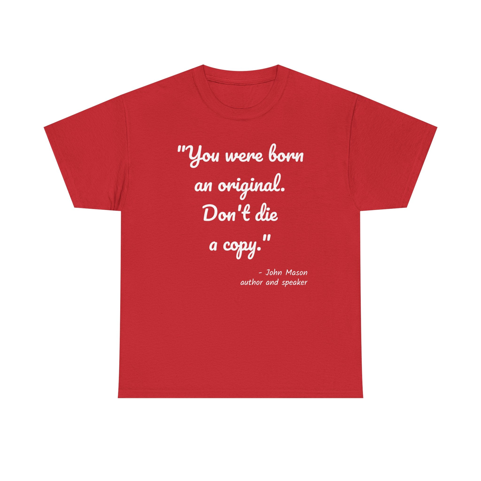 Inspirational Quote Unisex Tee, Motivational Cotton Shirt, Gift for Creatives, Original Design Tee, Everyday Wear