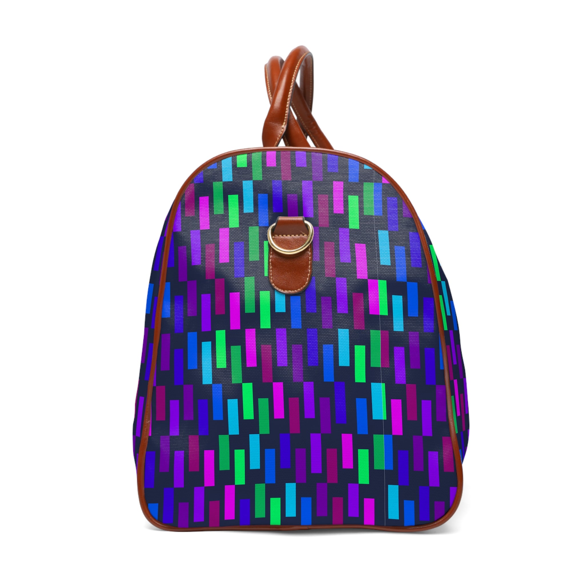 Colorful Waterproof Travel Bag - Perfect for Weekend Getaways, Gym, and More, Ideal for Adventurers, Students, Festival Goers, [...]