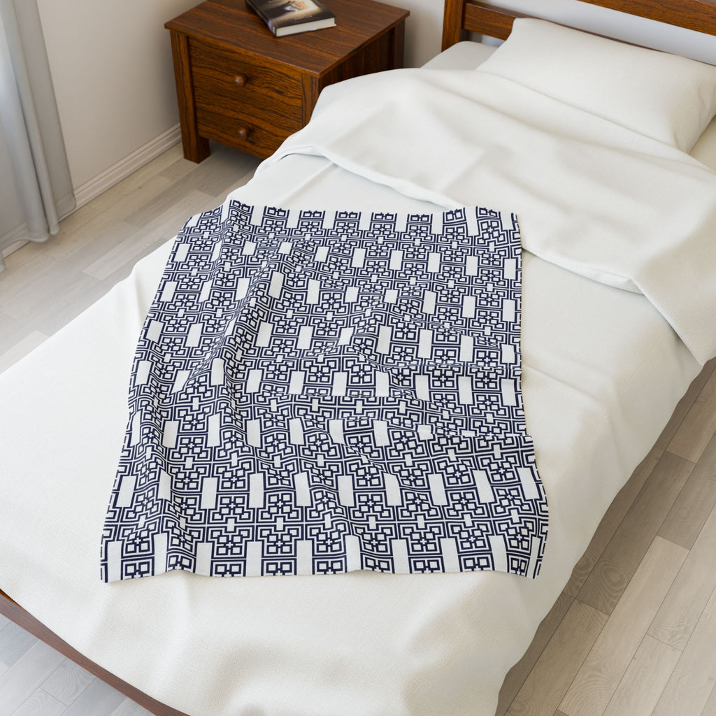 Cozy Velveteen Plush Blanket for Comfort, Modern Home Decor, Gifts for Her, Cozy Nights, Snuggle Up
