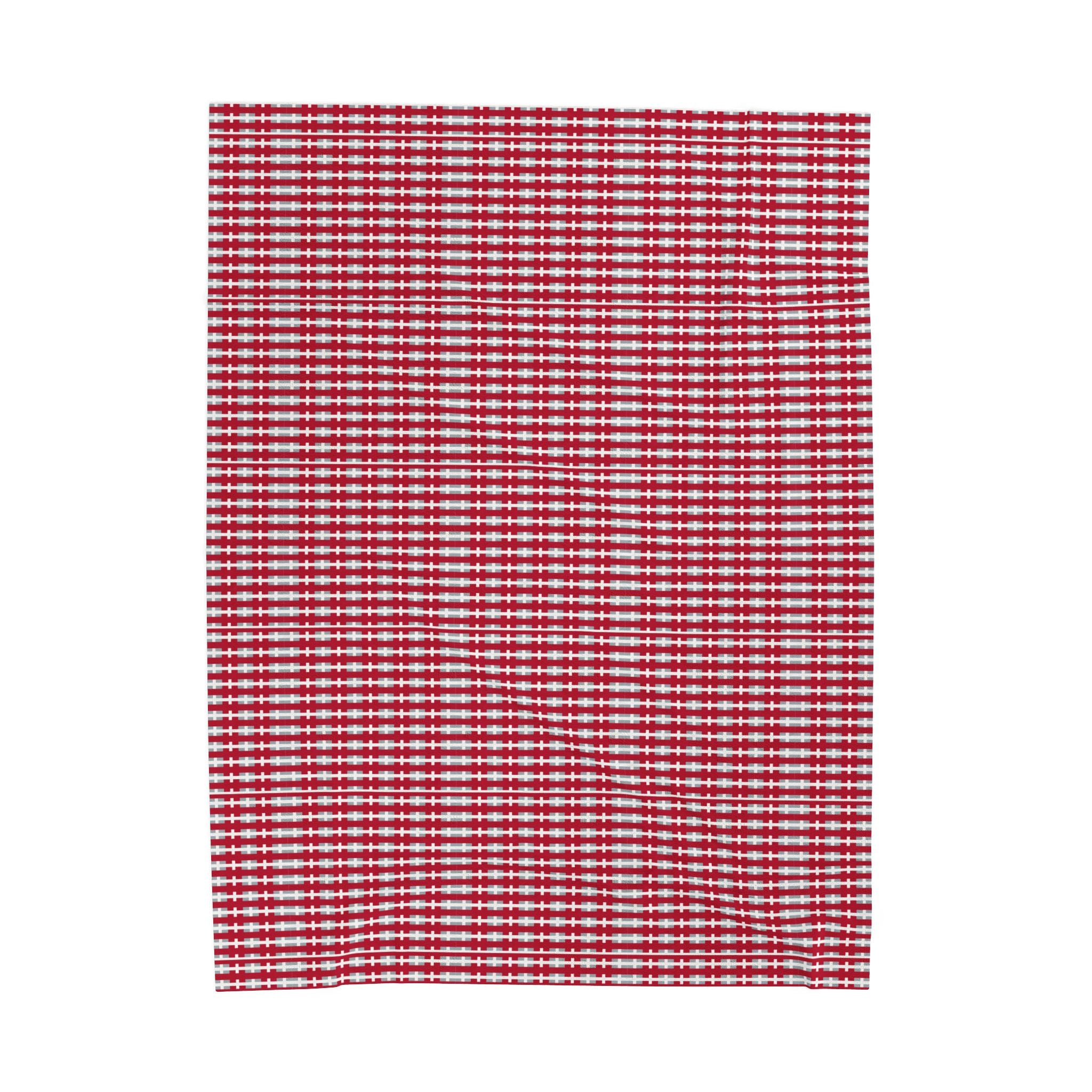 Cozy Ohio State Velveteen Plush Blanket, Soft Throw for Game Days, College Dorm Decor, Home Comfort, Gift for Students