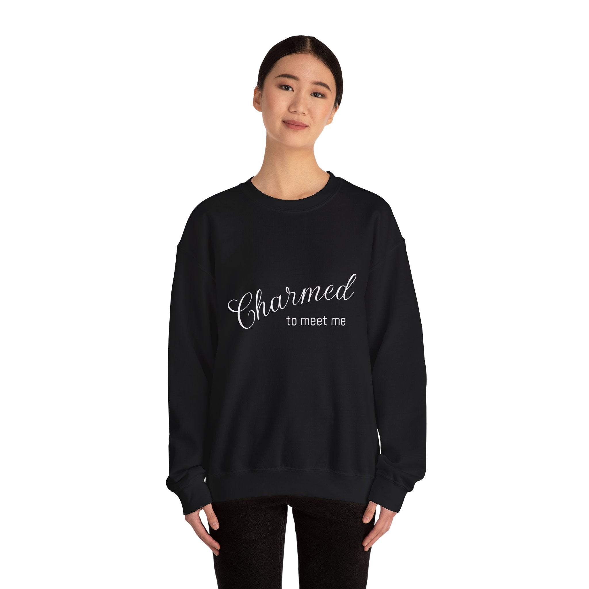 Cozy Unisex Heavy Blend Sweatshirt, Perfect for Casual Outings, Gift for Birthdays, Holidays, Home Comfort Wear, Statement Piece