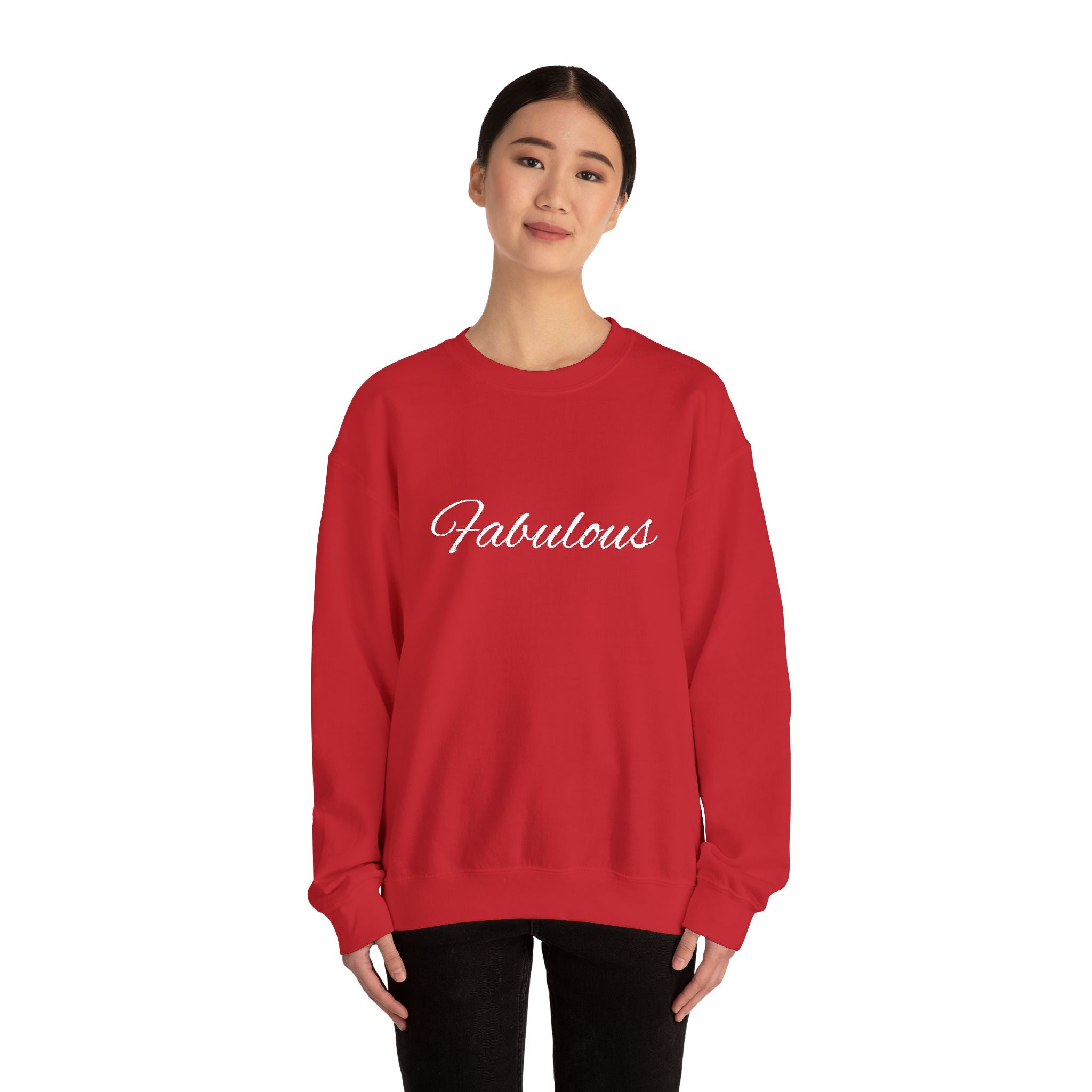 Fabulous Unisex Heavy Blend Crewneck Sweatshirt, Cozy Gift, Casual Wear, Trendy Fashion, Everyday Comfort