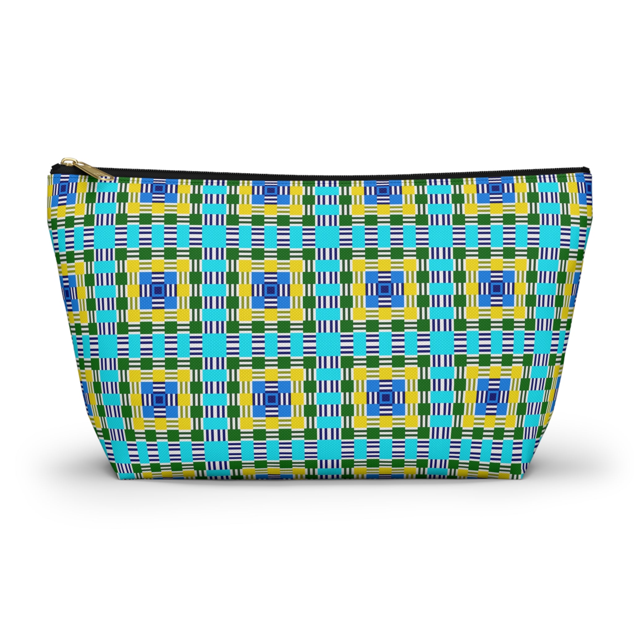 Colorful Geometric Accessory Pouch | Cute Organizing Travel Bag, Make-up Case, Pencil Holder, Gift Idea for Friends