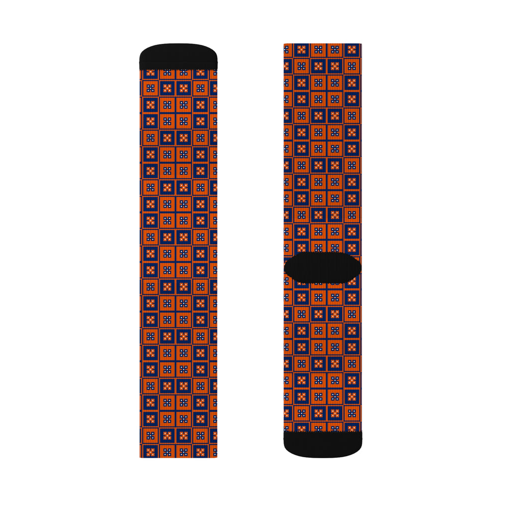 Sublimation Socks with Bold Pattern, Unique Gift for Fashion Lovers, Trendy Socks for Everyday Wear, Fun Socks for Holidays
