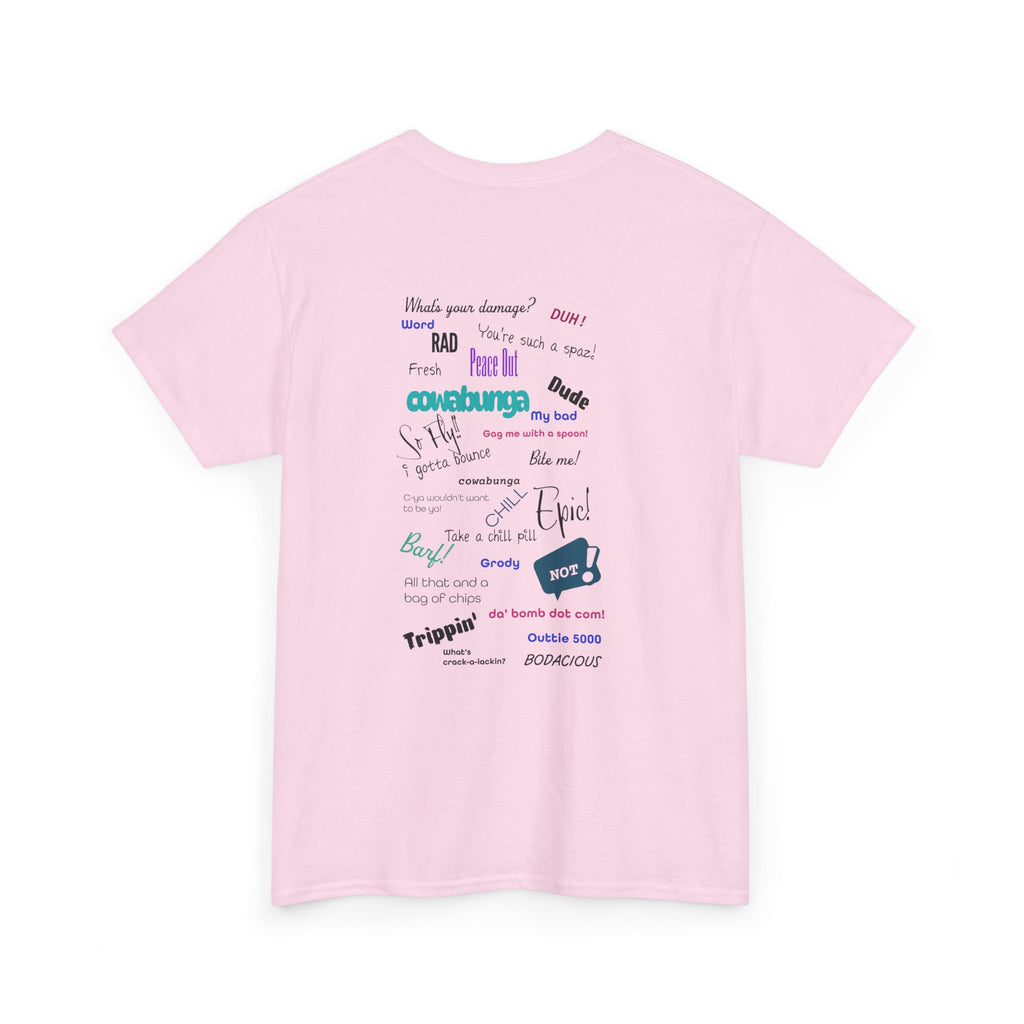 Gen X Unisex Heavy Cotton Tee - Nostalgic Graphic T-Shirt, Perfect for Casual Wear, Gifts, Birthdays, and Retro Celebrations