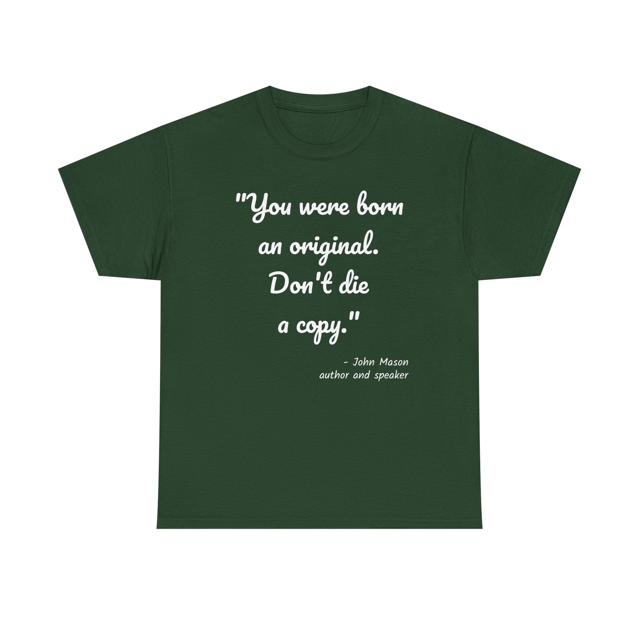 Inspirational Quote Unisex Tee, Motivational Cotton Shirt, Gift for Creatives, Original Design Tee, Everyday Wear
