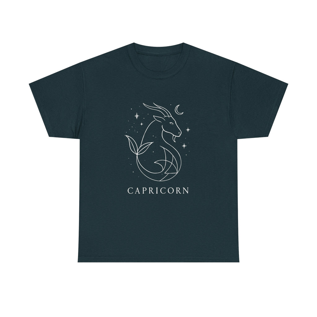 Capricorn Zodiac Tee | Astrology Gift, Horoscope Shirt, Unisex Cotton T-Shirt, Celestial Design, Birthday Present