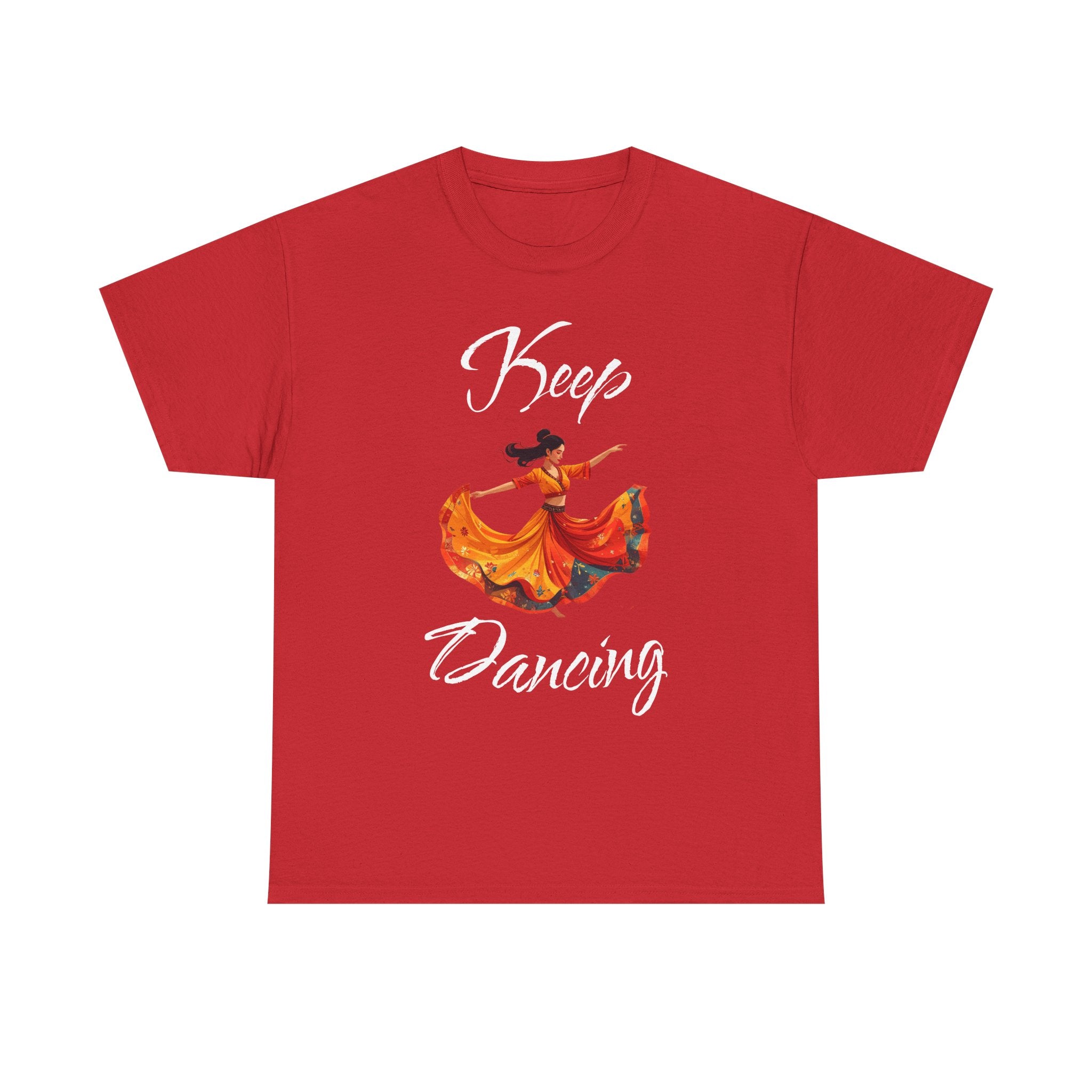 Dance of Elegance Unisex Heavy Cotton Tee, Artsy Shirt for Dance Lovers, Perfect Gift for Birthdays, Casual Wear, Festival Attire, [...]