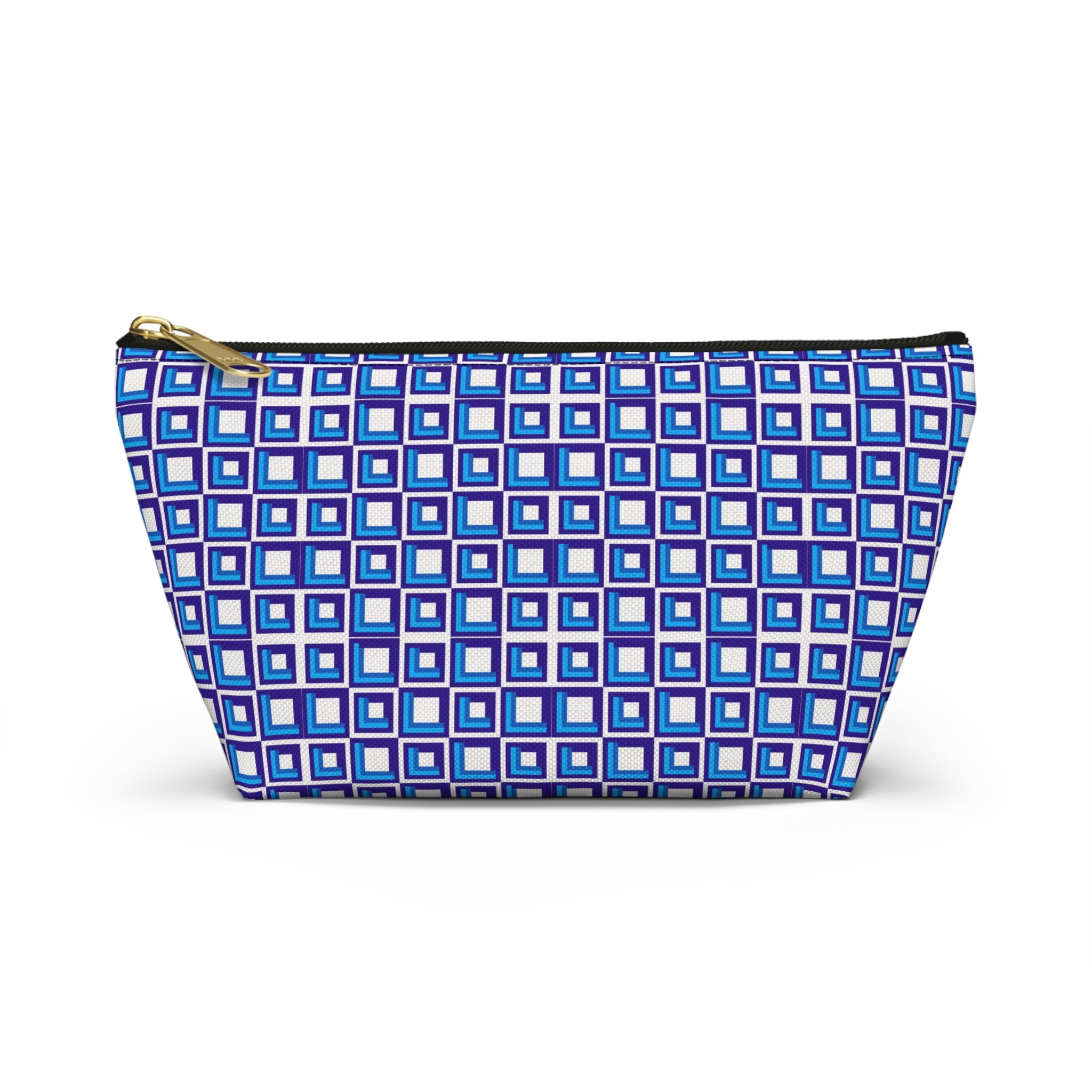 Colorful Geometric Accessory Pouch - Travel Makeup Bag, Organizing Kit, Gift for Her, Cosmetic Bag, Everyday Storage