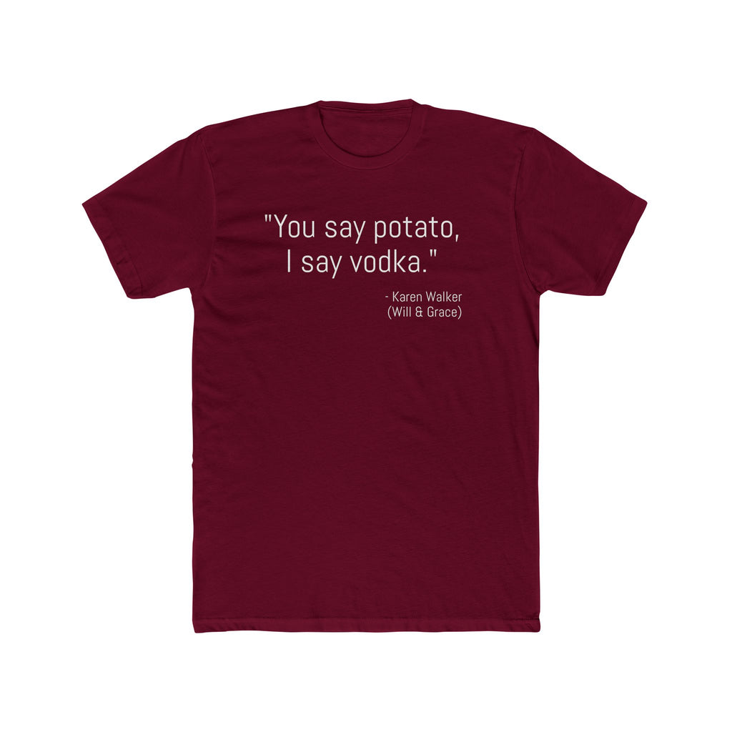 Funny Quote Cotton Crew Tee, Casual Tee for Friends, Gift for Her, Humor T-Shirt, Unique Birthday Gift, Stylish Lounge Wear