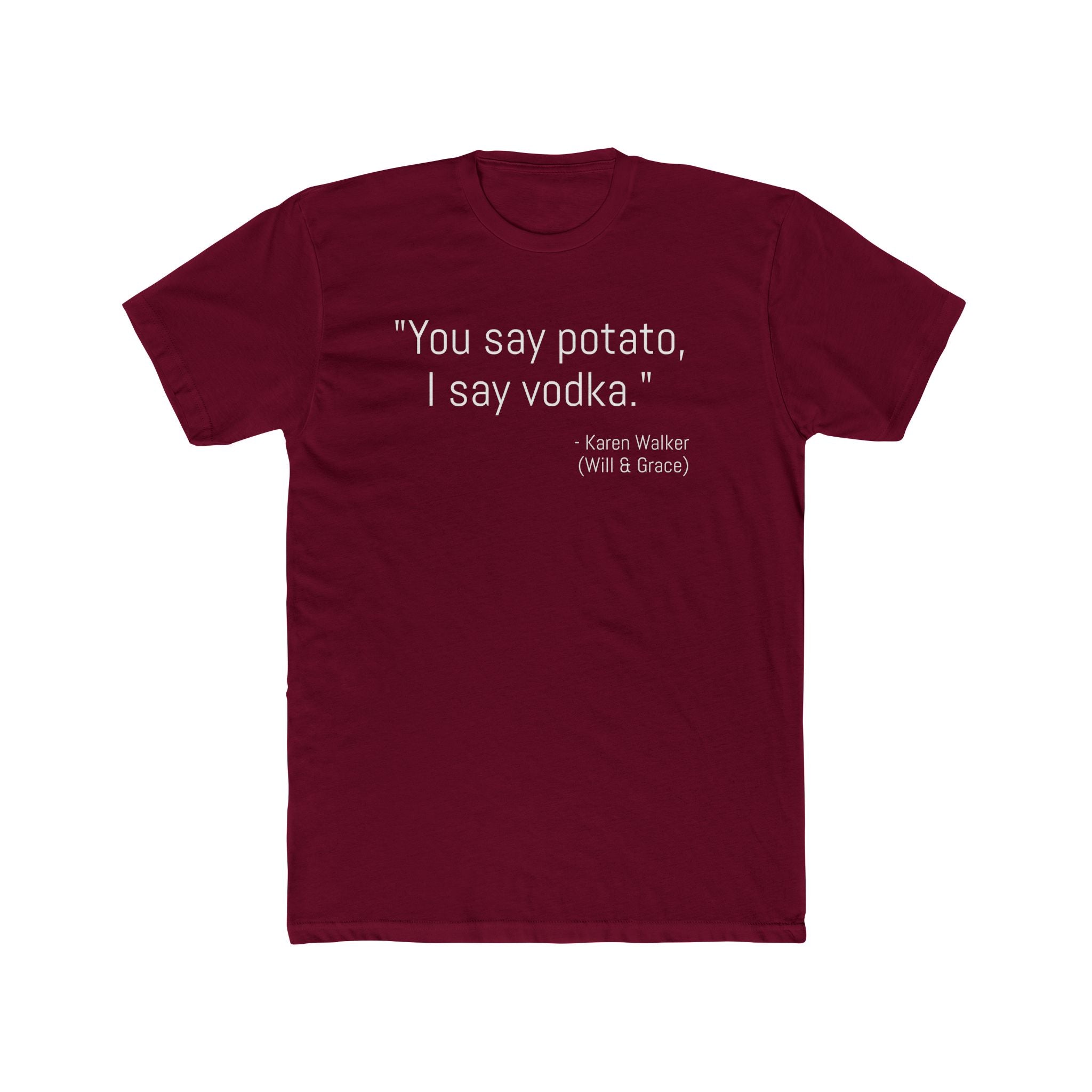 Funny Quote Cotton Crew Tee, Casual Tee for Friends, Gift for Her, Humor T-Shirt, Unique Birthday Gift, Stylish Lounge Wear