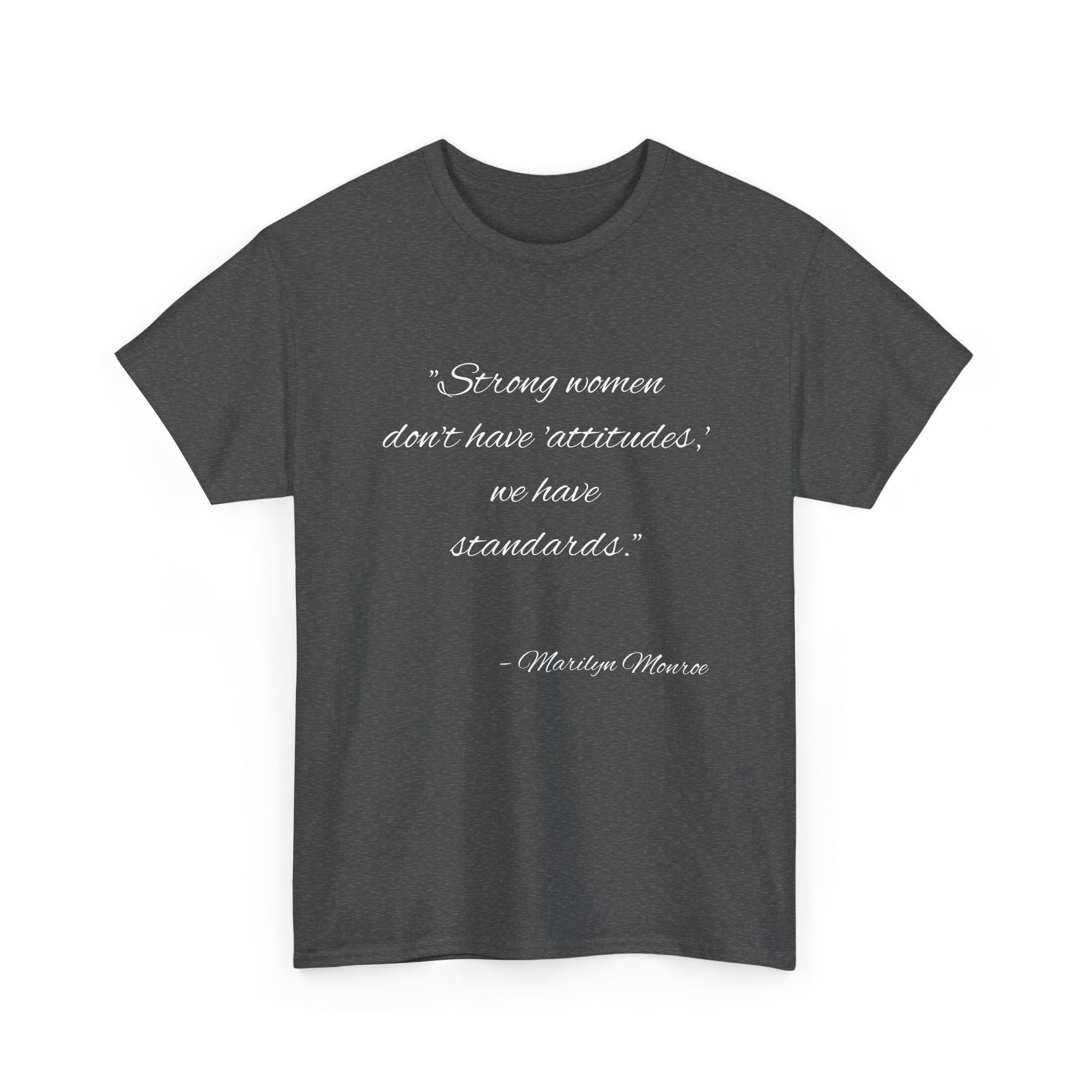 Strong Women Unisex Heavy Cotton Tee - Empowerment Shirt, Inspirational Apparel, Gift for Her, Birthday Gift, Motivational Quote Tee