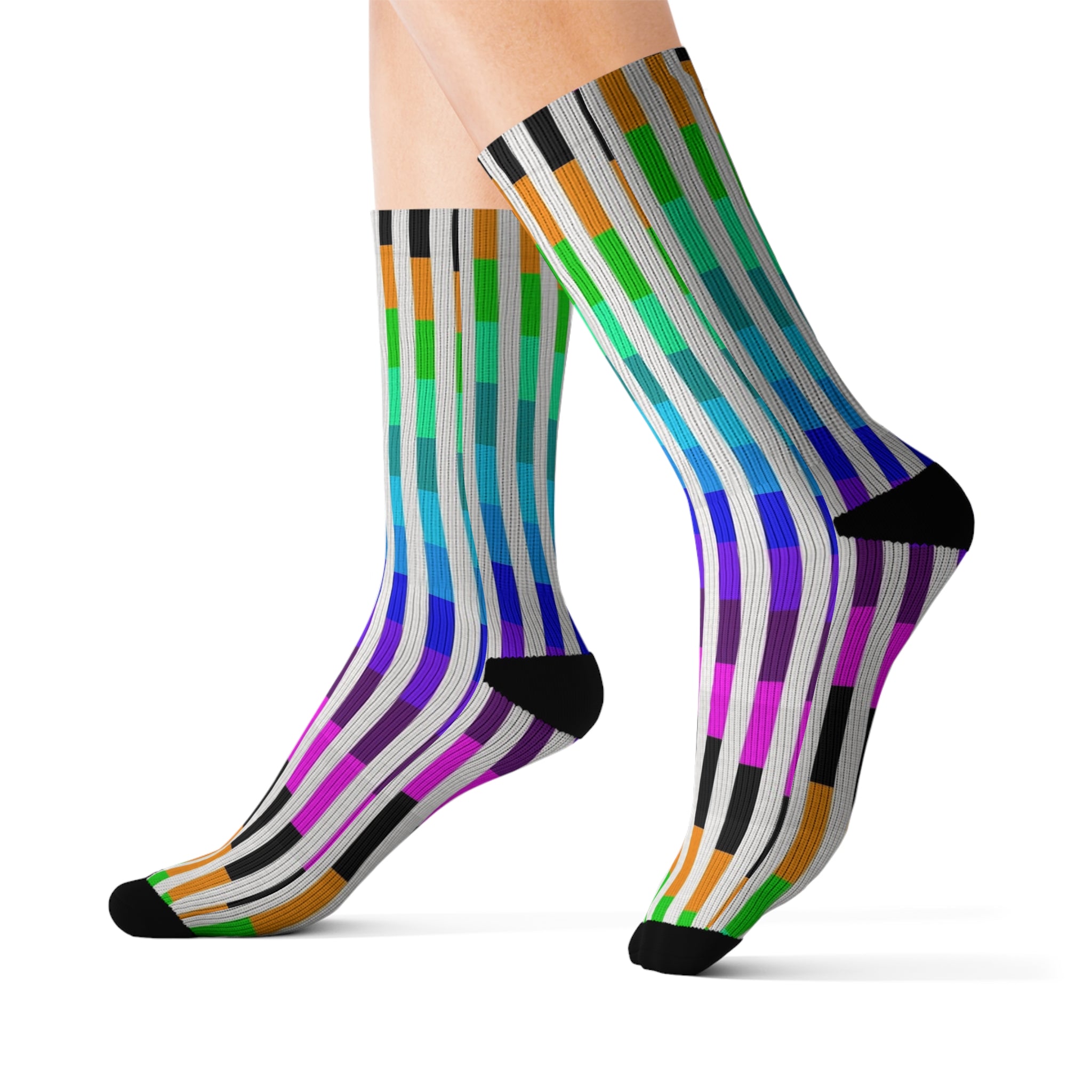 Colorful Patterned Sublimation Socks for Every Occasion, Fun Gift for Friends, Unique Fashion Accessories, Cozy & Stylish Footwear, [...]