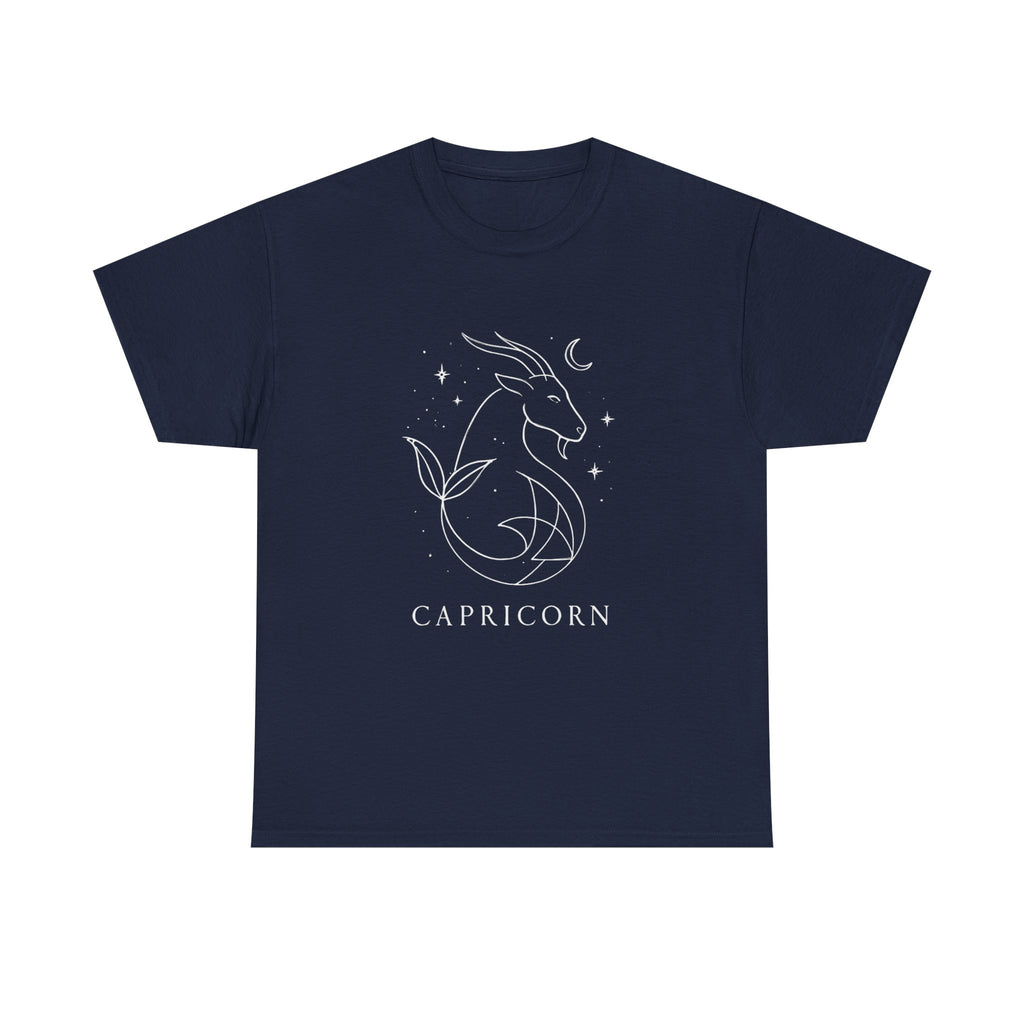 Capricorn Zodiac Tee | Astrology Gift, Horoscope Shirt, Unisex Cotton T-Shirt, Celestial Design, Birthday Present
