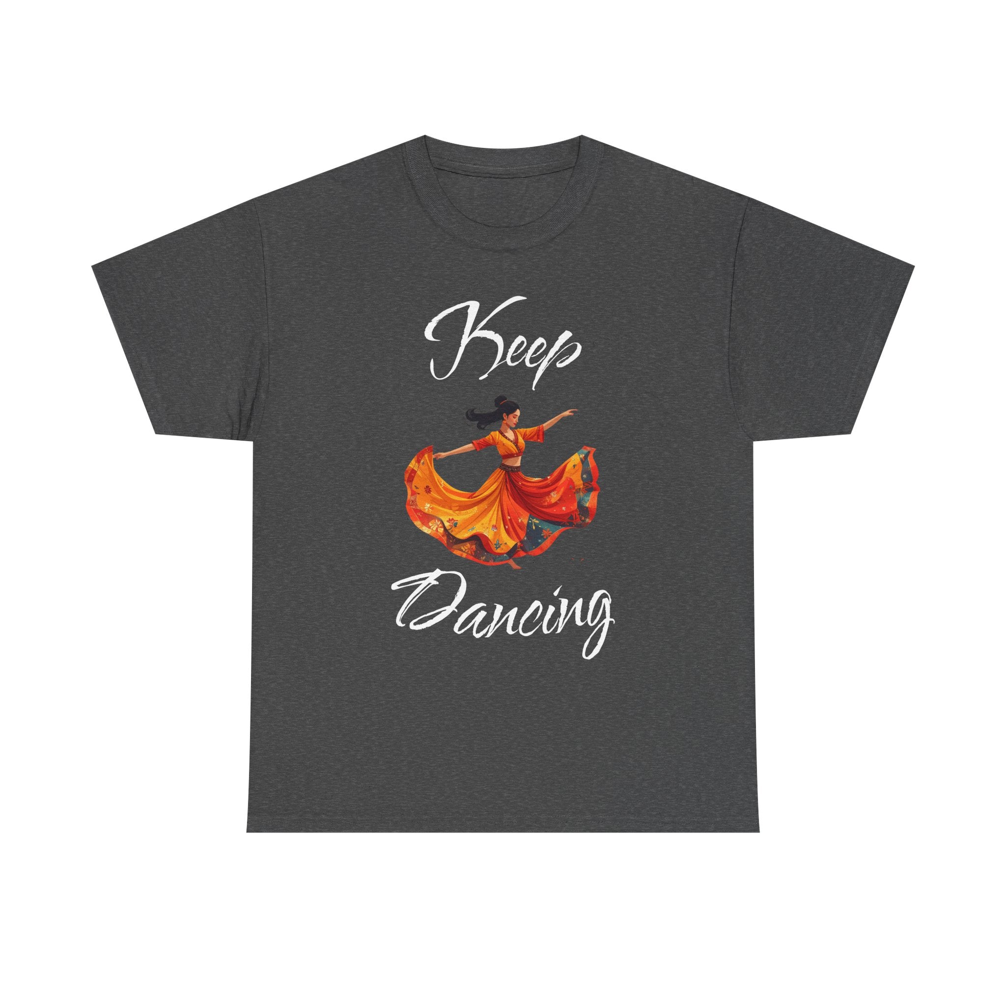 Dance of Elegance Unisex Heavy Cotton Tee, Artsy Shirt for Dance Lovers, Perfect Gift for Birthdays, Casual Wear, Festival Attire, [...]