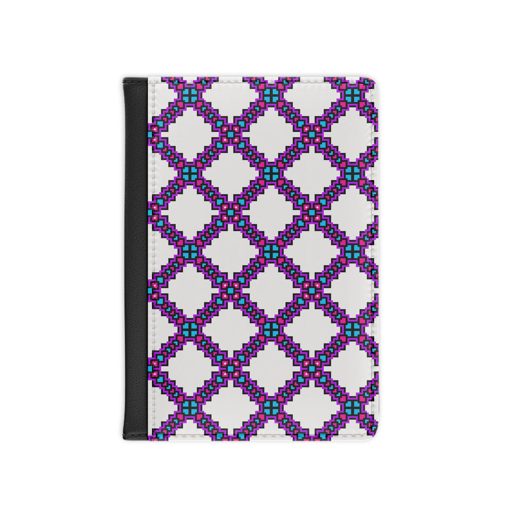 Vibrant Geometric Passport Cover | Travel Accessories, Gifts for Travelers, Modern Travel Wallet, Stylish Luggage Essentials