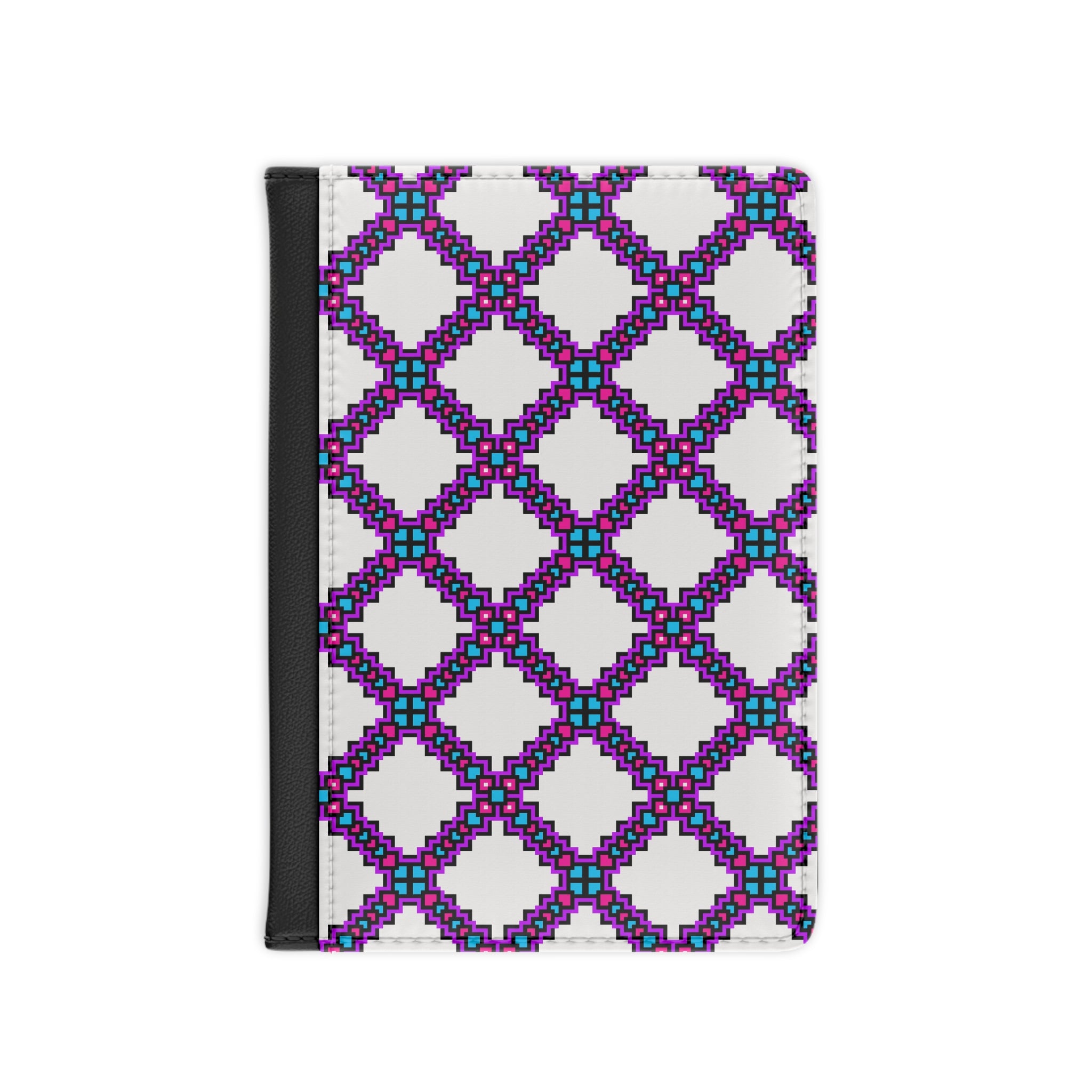 Vibrant Geometric Passport Cover | Travel Accessories, Gifts for Travelers, Modern Travel Wallet, Stylish Luggage Essentials