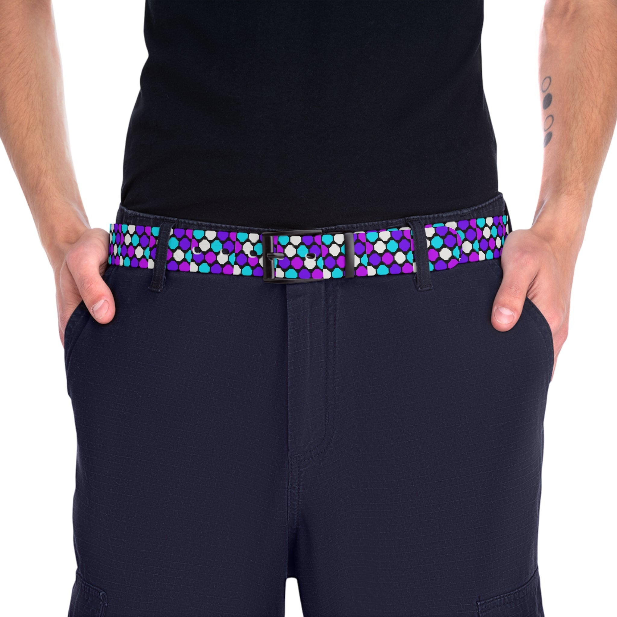 Colorful Patterned Belt for Trendy Style, Fashion Accessory, Unique Gift, Summer Outfit, Festival Wear