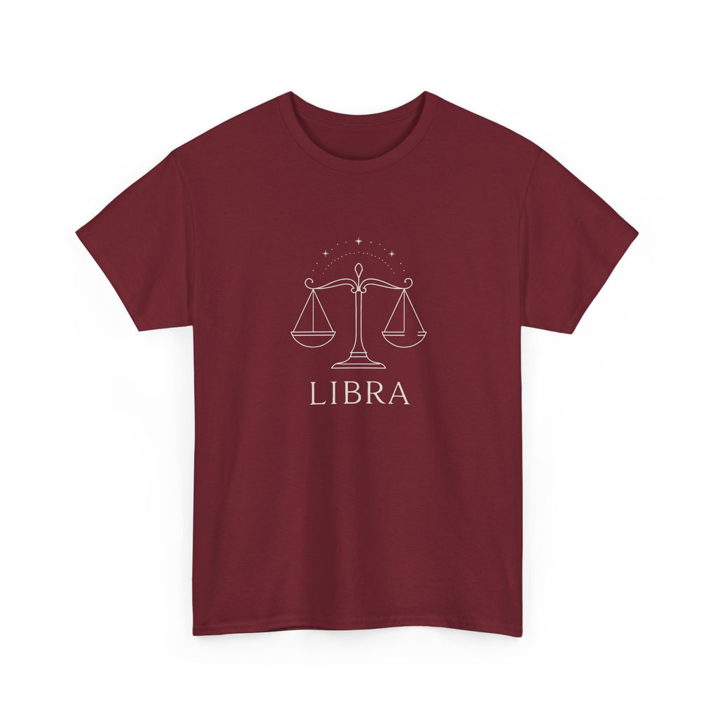 Libra Zodiac Tee, Astrology Shirt, Horoscope T-Shirt, Gift for Libra, Unisex Birth Sign Top, Celestial Fashion Tee