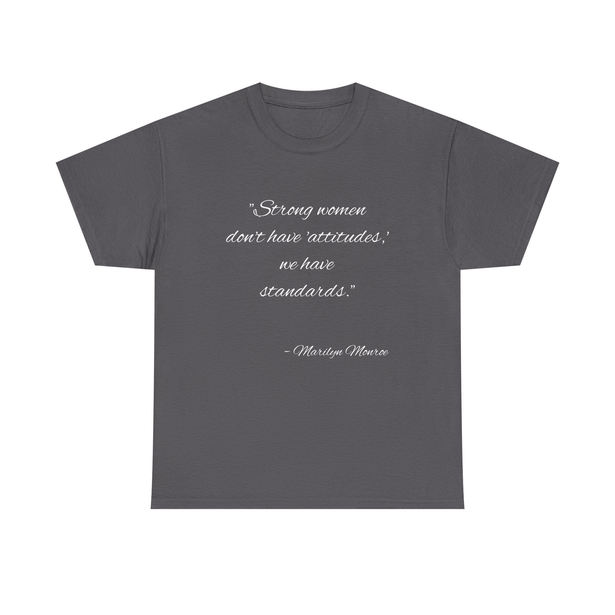 Strong Women Unisex Heavy Cotton Tee - Empowerment Shirt, Inspirational Apparel, Gift for Her, Birthday Gift, Motivational Quote Tee