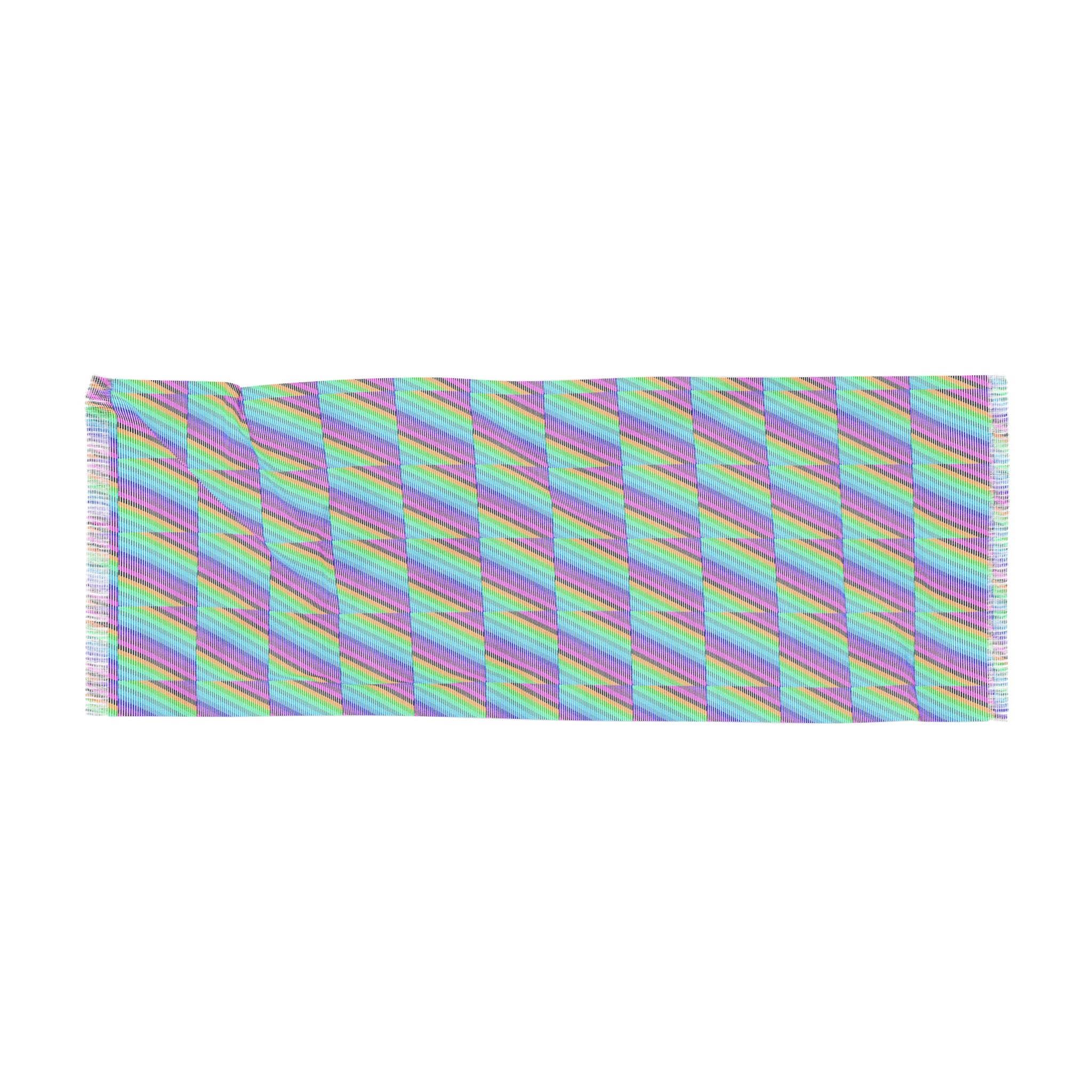 Vibrant Light Scarf | Colorful Fashion Accessory for Summer, Festival Wear, Beach Cover-Up, Gift Idea