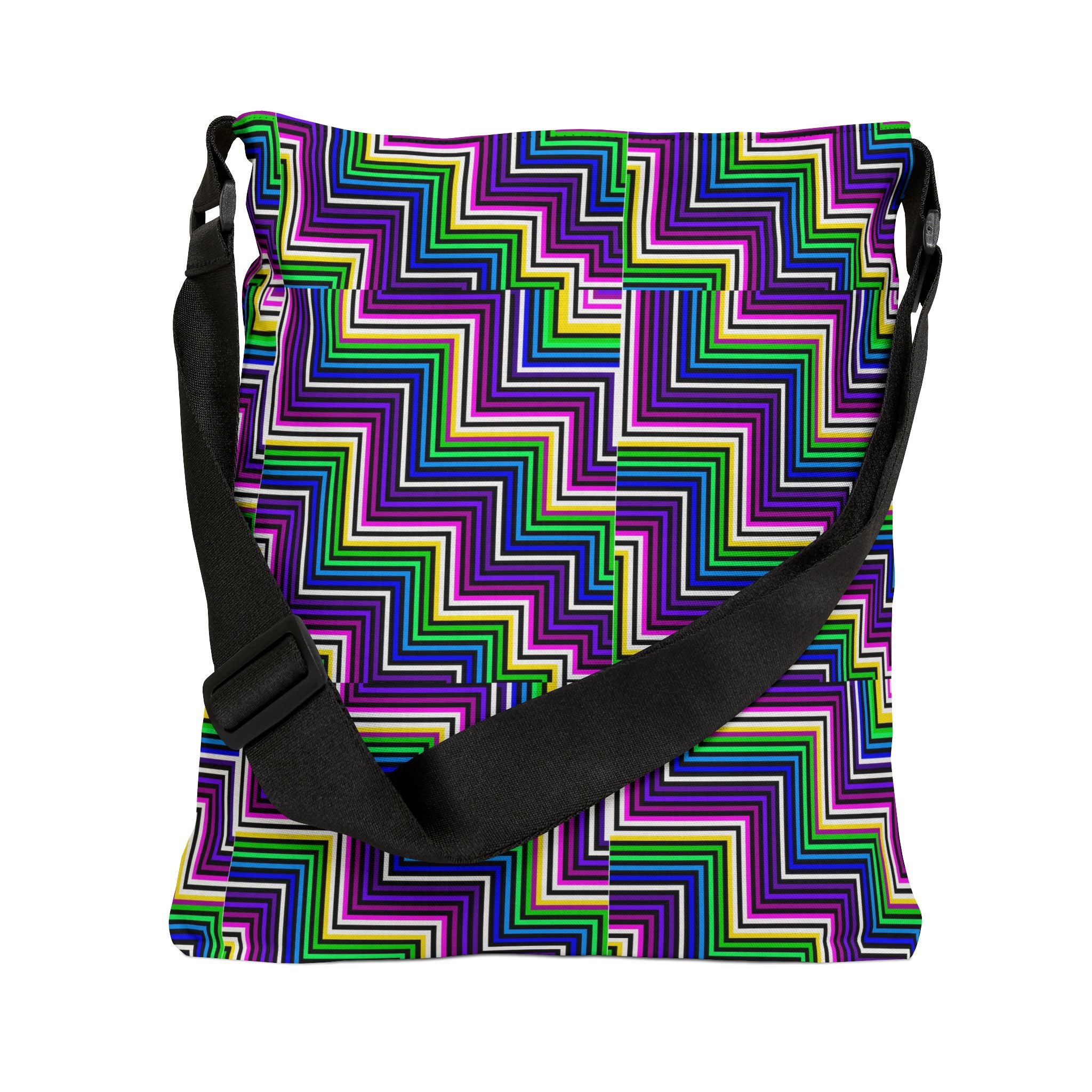 Bold Geometric Tote Bag, Stylish Shopper, Eco-Friendly Carryall, Gift for Her, Travel Accessory, Work or School Bag