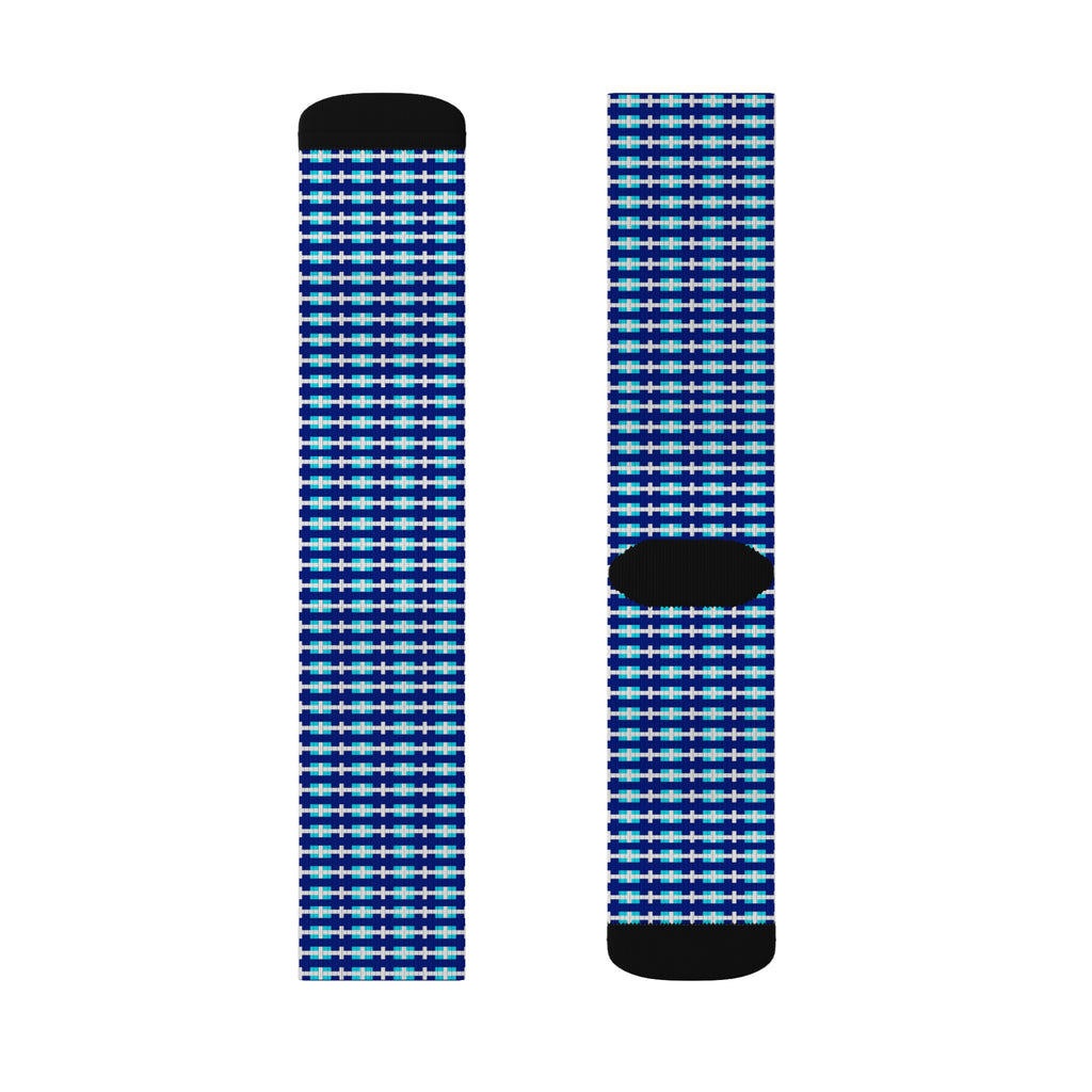 Vibrant Sublimation Socks, Colorful Patterned Socks for Everyday Wear, Gift for Her, Unique Sock Design, Fun Fashion Socks