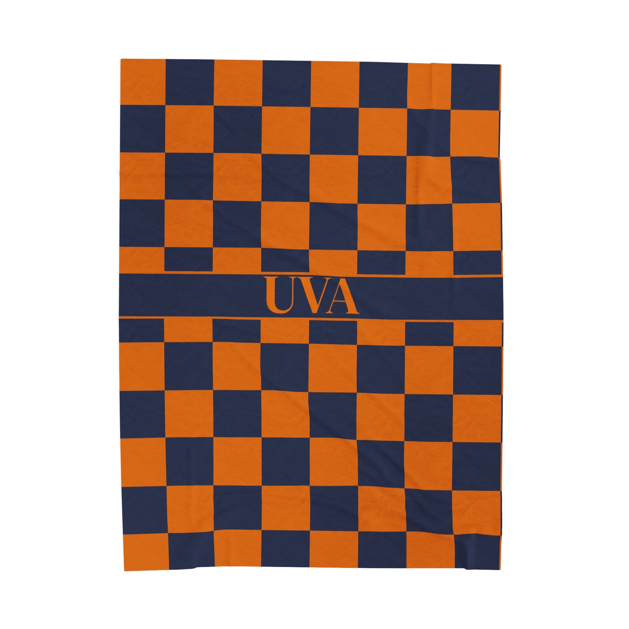Cozy Checkerboard Plush Blanket – Ideal Gift for Home, Warmth, Comfort, Fall Decor, Halloween, Sports Enthusiasts