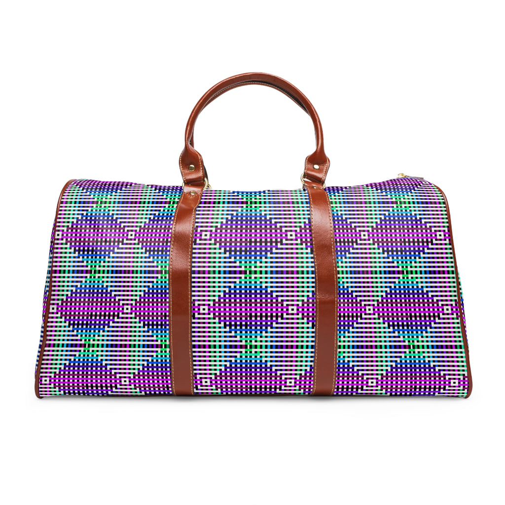 Vibrant Waterproof Travel Bag | Colorful Gym Bag, Weekender, Luggage, Sports, Vacation Essentials