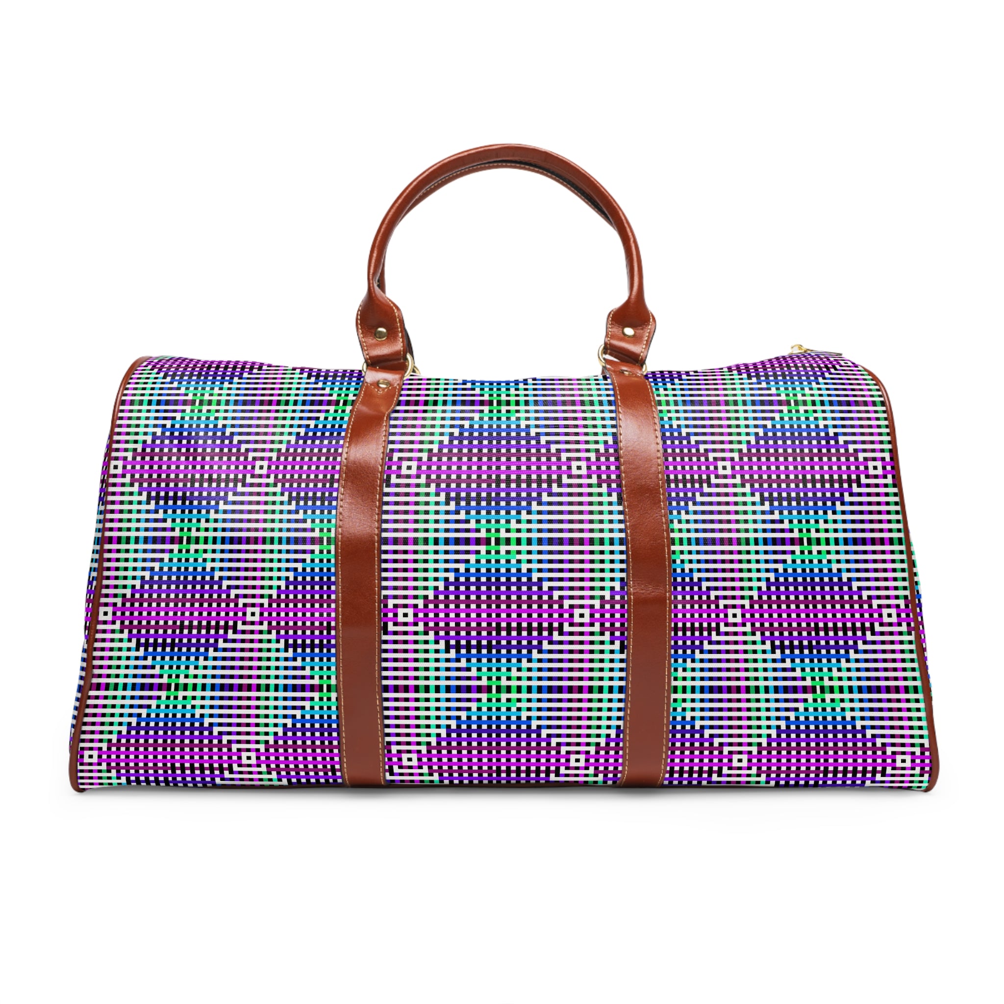 Vibrant Waterproof Travel Bag | Colorful Gym Bag, Weekender, Luggage, Sports, Vacation Essentials