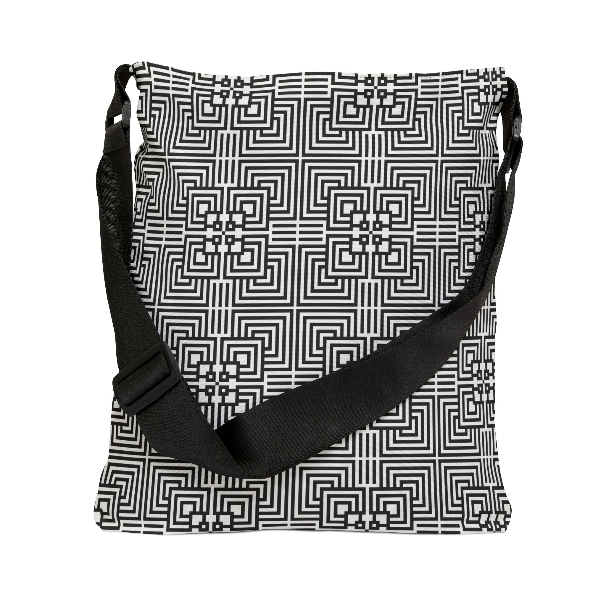 Stylish Adjustable Tote Bag, Modern Bag, Everyday Use, Travel Companion, Fashionable Gift, Graphic Design Accessory