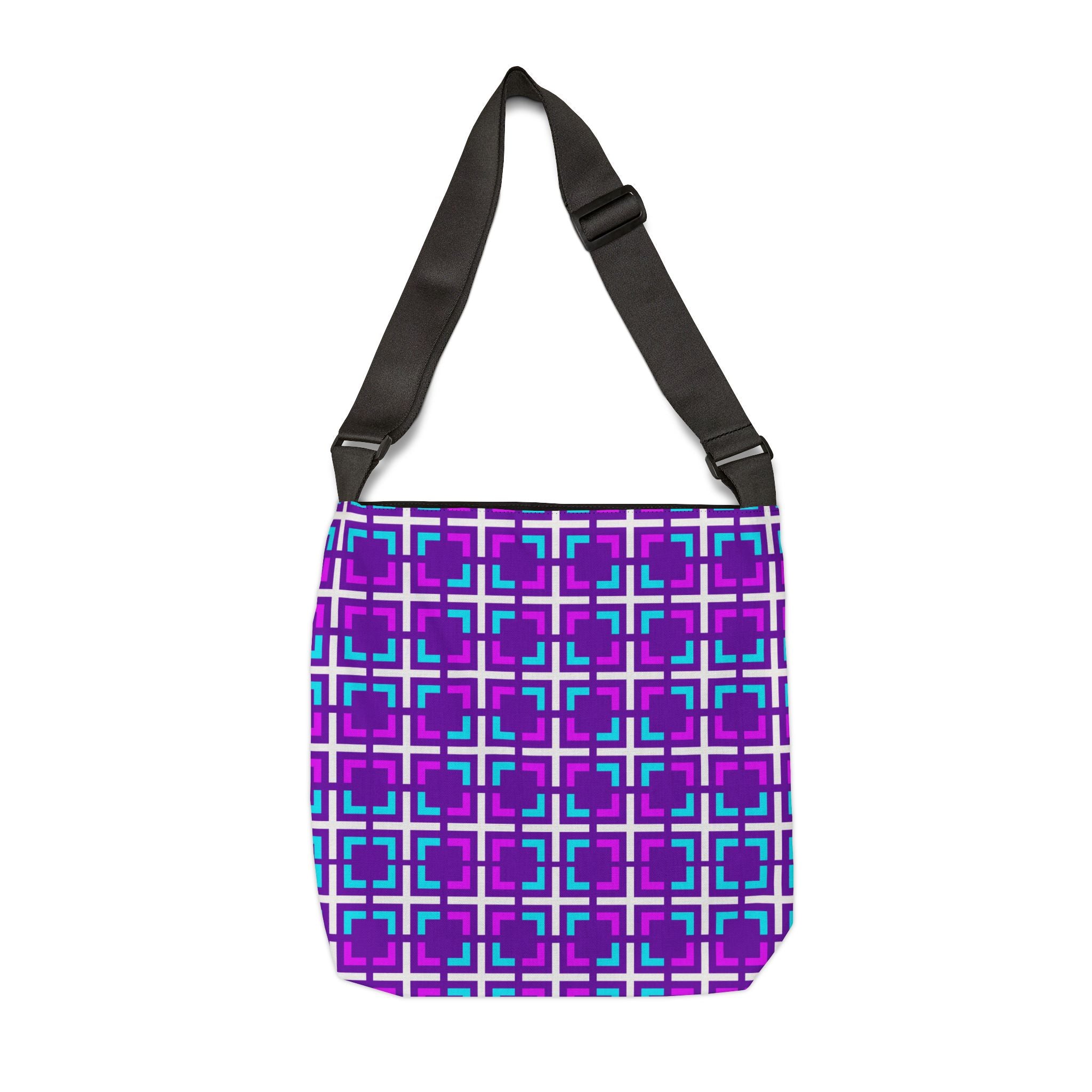 Vibrant Adjustable Tote Bag - Trendy, Reusable, Stylish, Eco-Friendly, Travel Essential