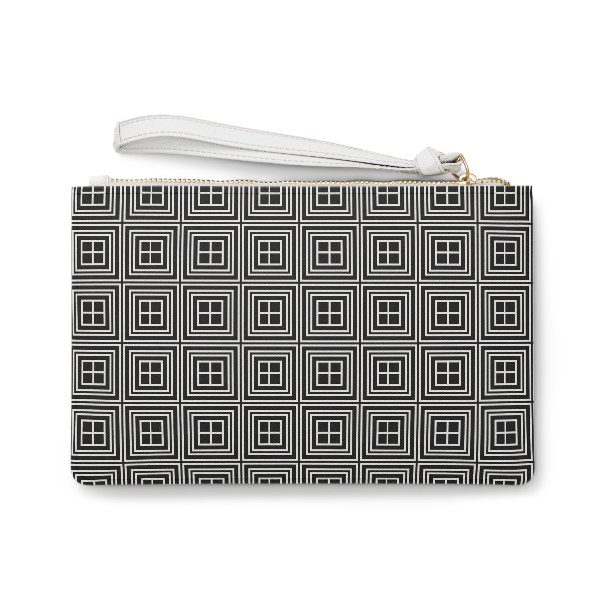 Modern Geometric Clutch Bag, Stylish Evening Purse, Makeup Organizer, Gift for Her, Wedding Essentials, Trendy Accessory