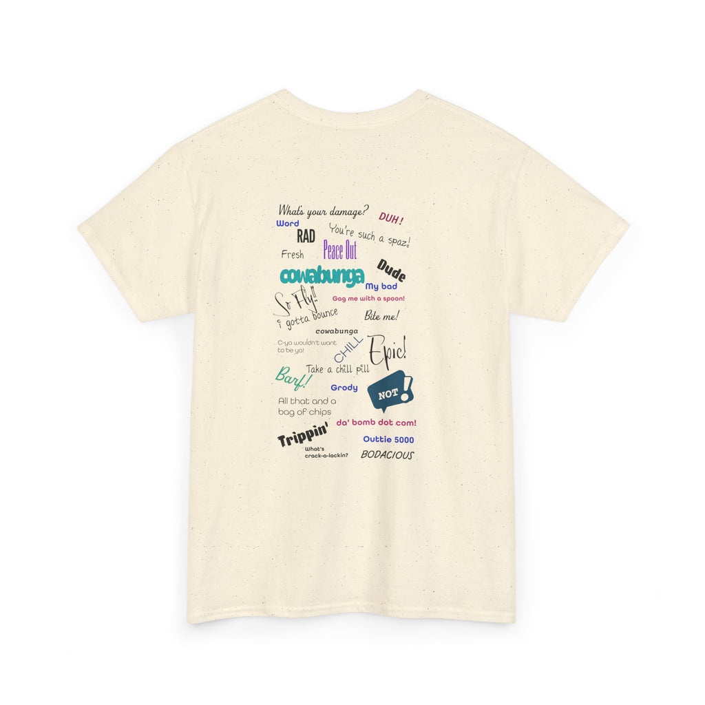 Gen X Unisex Heavy Cotton Tee - Nostalgic Graphic T-Shirt, Perfect for Casual Wear, Gifts, Birthdays, and Retro Celebrations