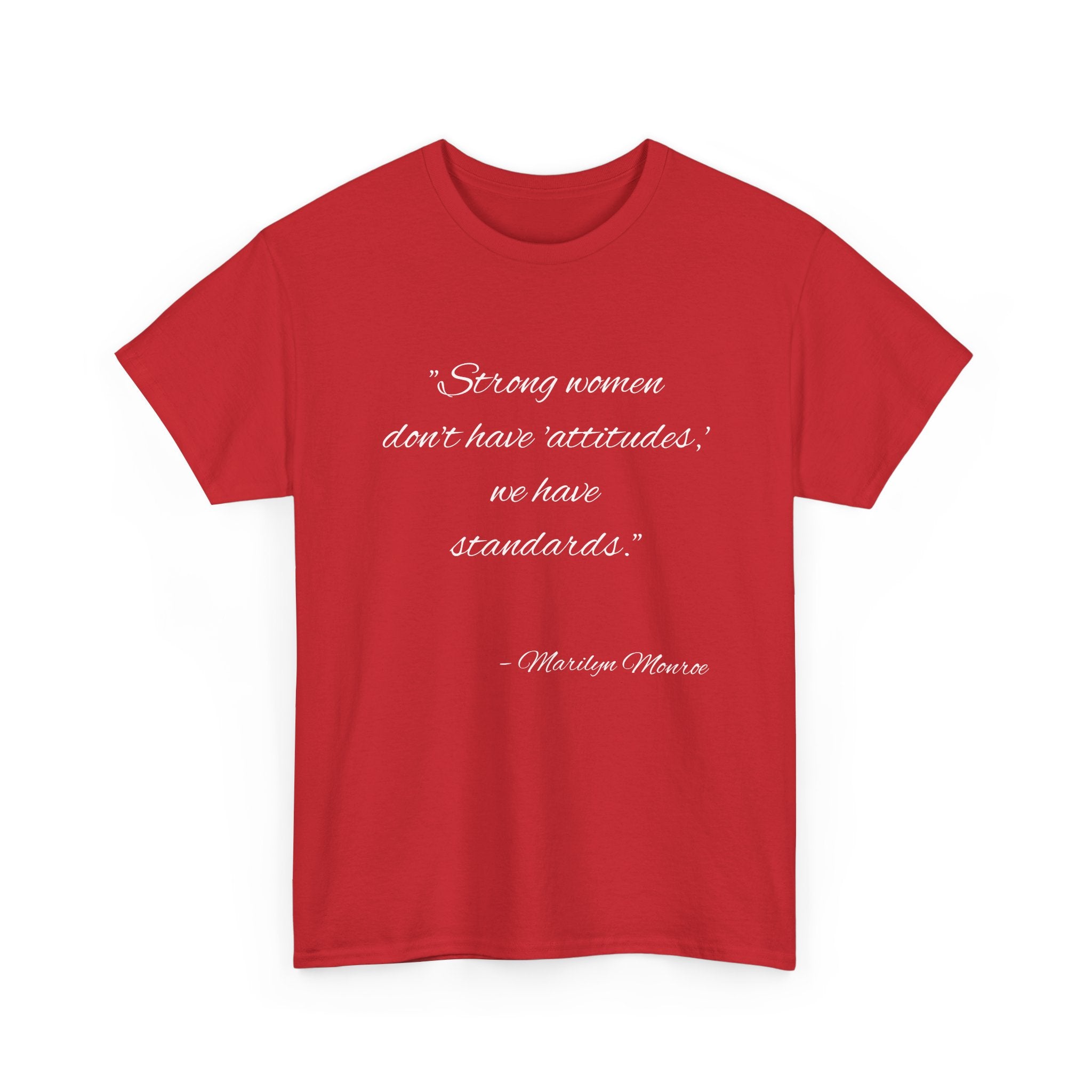 Strong Women Unisex Heavy Cotton Tee - Empowerment Shirt, Inspirational Apparel, Gift for Her, Birthday Gift, Motivational Quote Tee