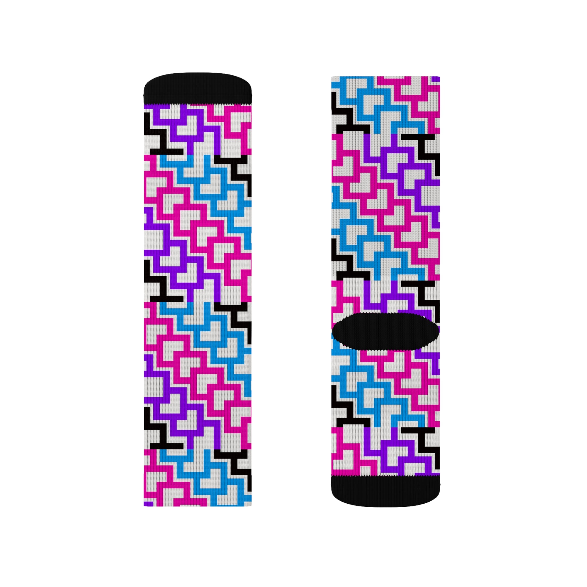Vibrant Patterned Socks, Colorful Socks, Fun Fashion Socks, Unique Gift for Her, Casual Wear, Festival Accessories