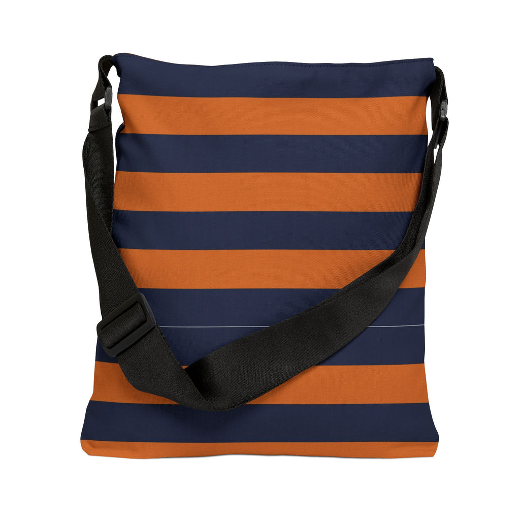 Stylish Adjustable Tote Bag, Striped Casual Bag, Reusable Shopping Tote, Perfect for Gifts, Everyday Use