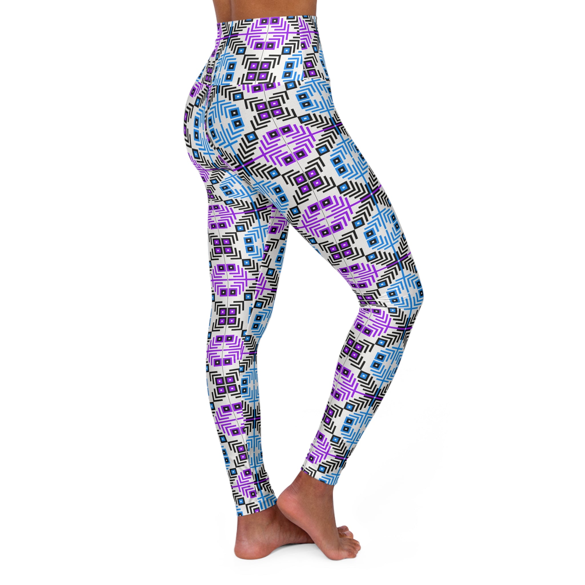 High Waisted Yoga Leggings - Stylish Activewear for Pilates, Workout, Fitness, Yoga, Daily Wear