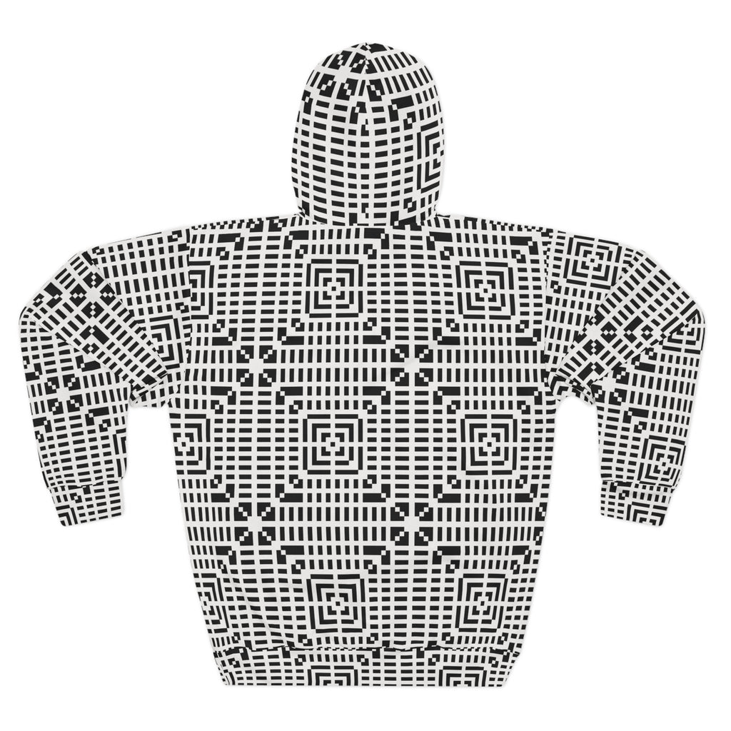 Colorful Geometric Unisex Pullover Hoodie | Cozy, Versatile, Perfect for Casual Wear, Gifts, Festivals, and Relaxation