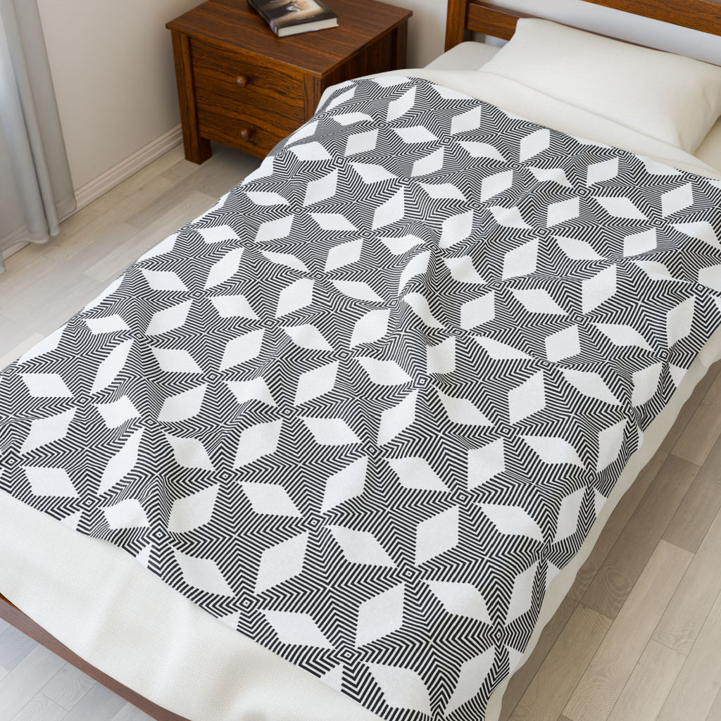 Cozy Velveteen Plush Blanket for Home, Soft Throw Blanket, Perfect for Gifts, Holiday Comfort, Warm Decorative Blanket