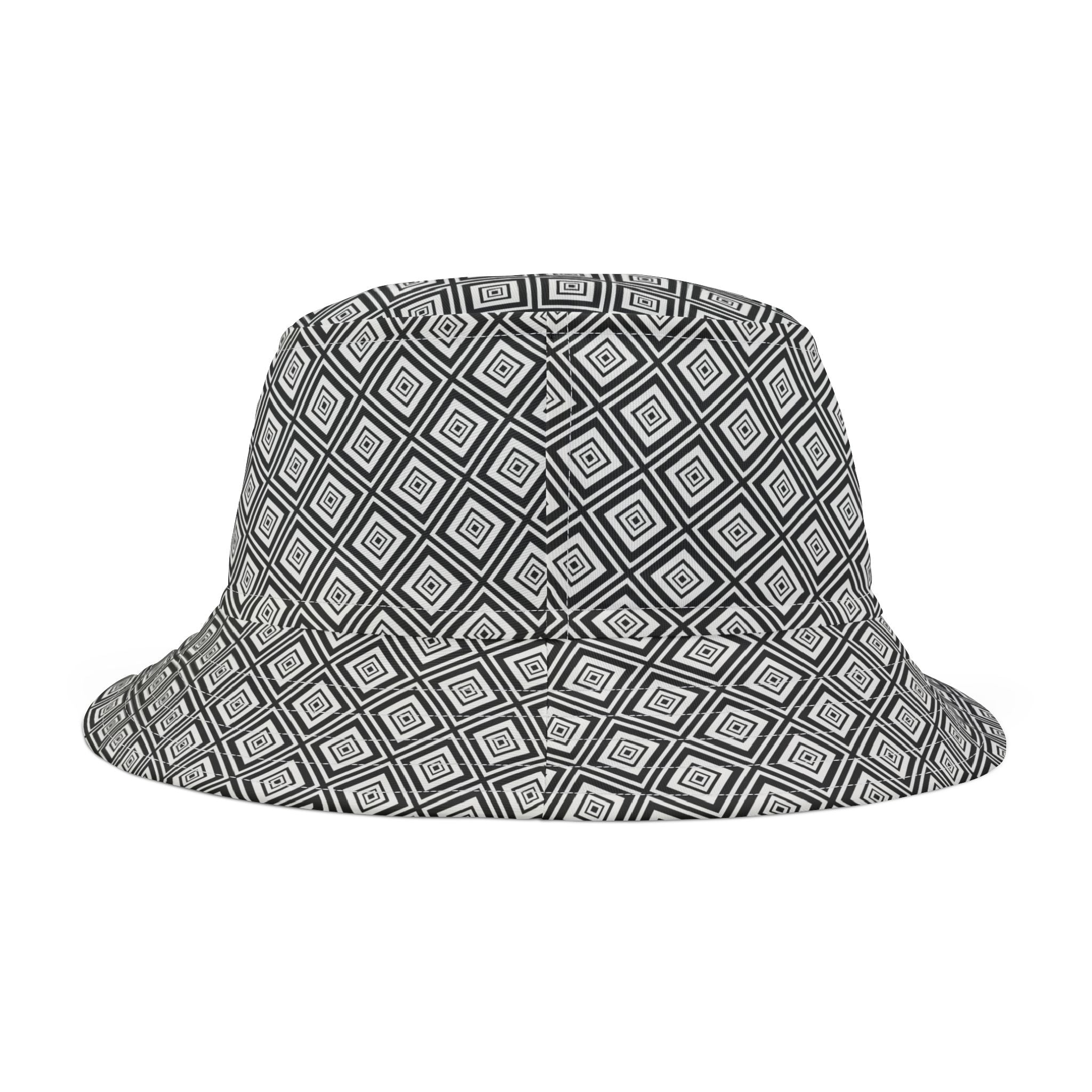 Stylish AOP Bucket Hat – Trendy Summer Accessory, Cool Gift for Fashion Lovers, Great for Vacations, Festivals, and Outdoor Adventures