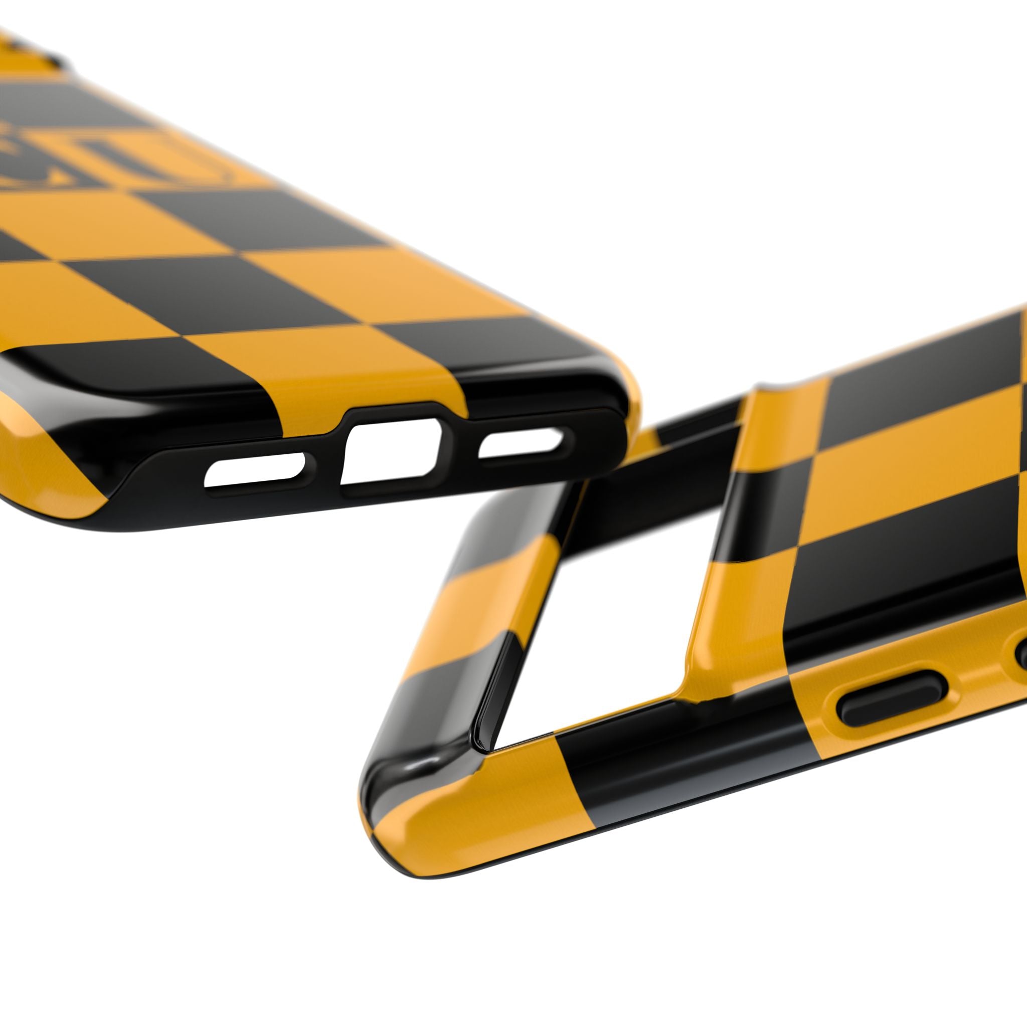 VCU Checkered Phone Case, Tough Cases for VCU Fans, College Student Gear, Sports Team Accessory, Unique Gift Idea