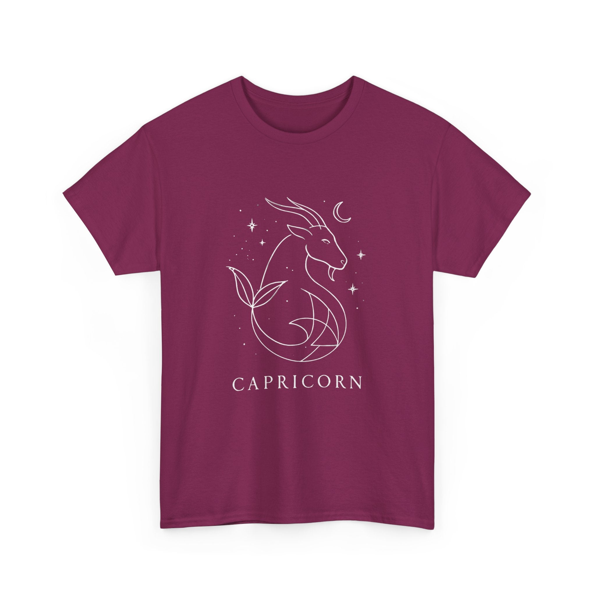 Capricorn Zodiac Tee | Astrology Gift, Horoscope Shirt, Unisex Cotton T-Shirt, Celestial Design, Birthday Present