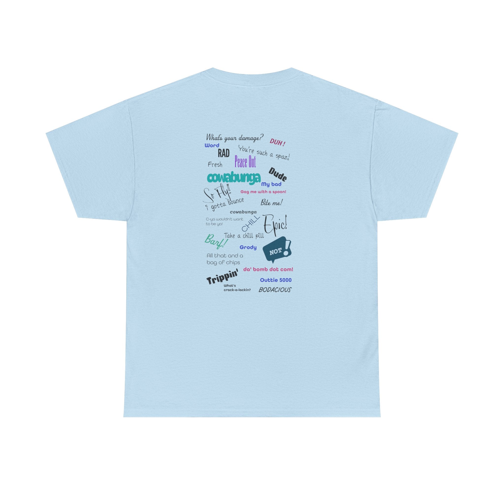 Gen X Unisex Heavy Cotton Tee - Nostalgic Graphic T-Shirt, Perfect for Casual Wear, Gifts, Birthdays, and Retro Celebrations