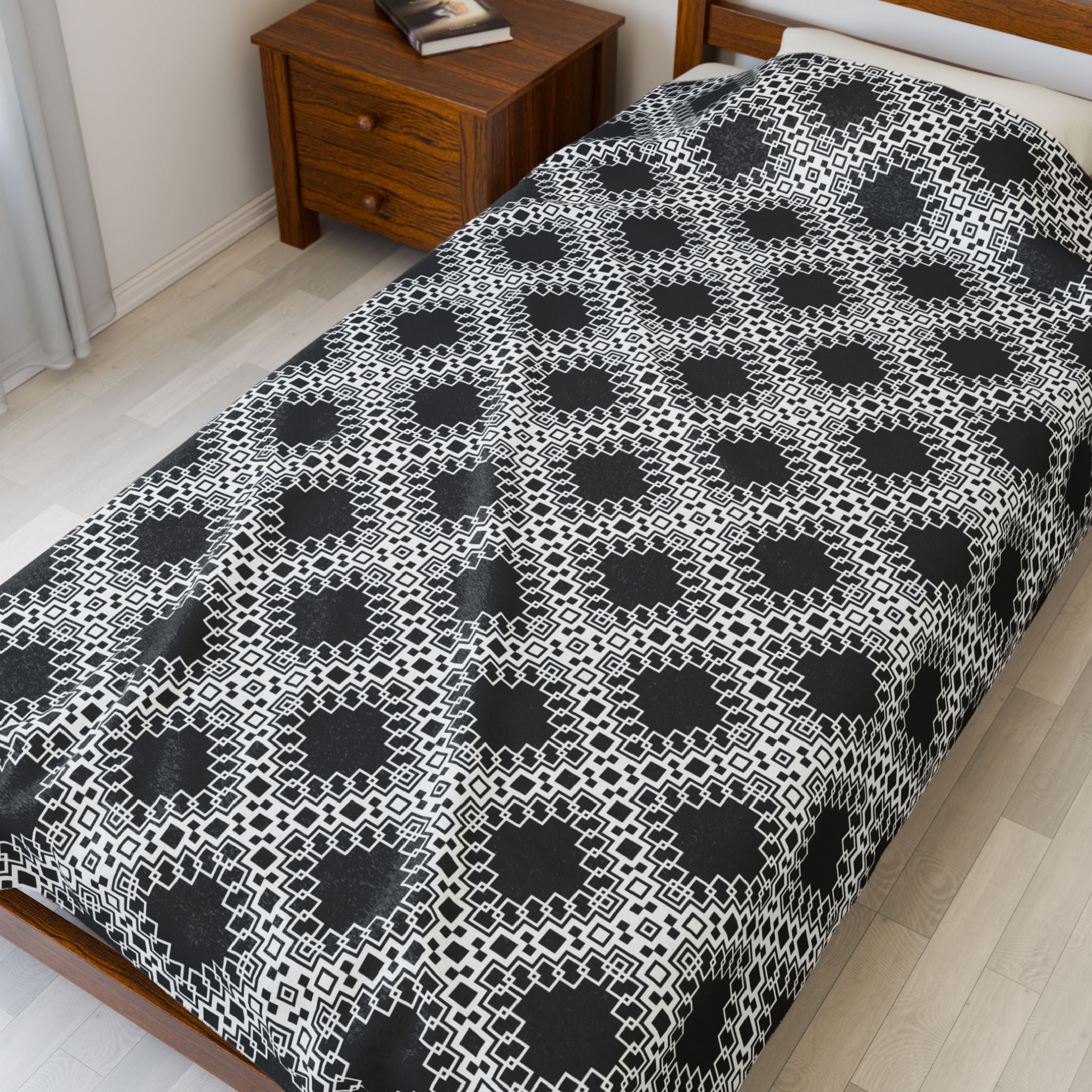 Cozy Velveteen Plush Blanket, Soft Throw Blanket for Home Decor, Gift for Holidays, Couch Blanket, Perfect for Snuggling